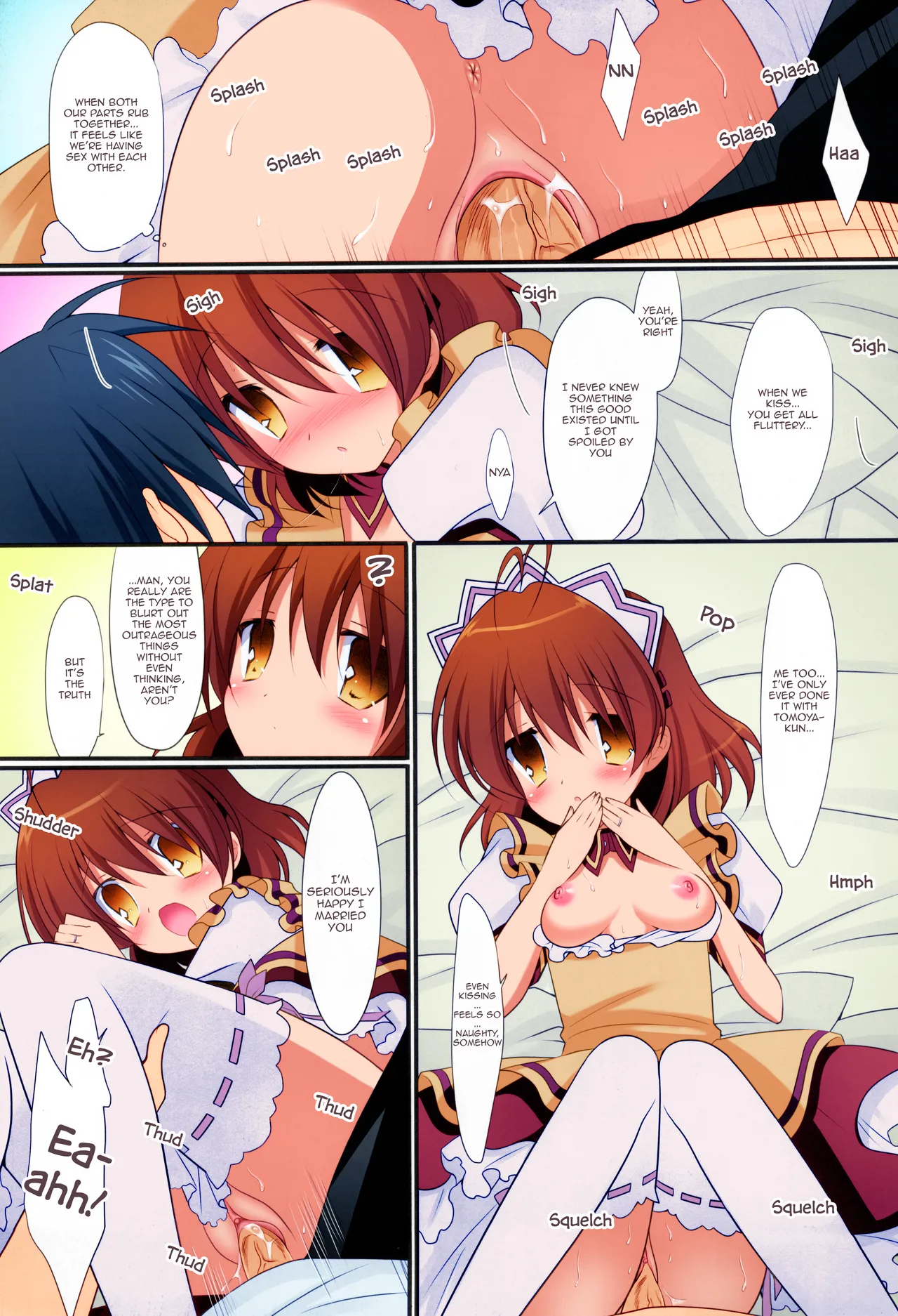 (CT17) [against (Sumii)]Yomenado | WIFED: That Time My Wife Came Home in Her Uniform, So I Creampied Her All Night!(Clannad) [English] {Awesome Sauce} [Hen_Colorist] [Colorized] [Decensored] Page 12