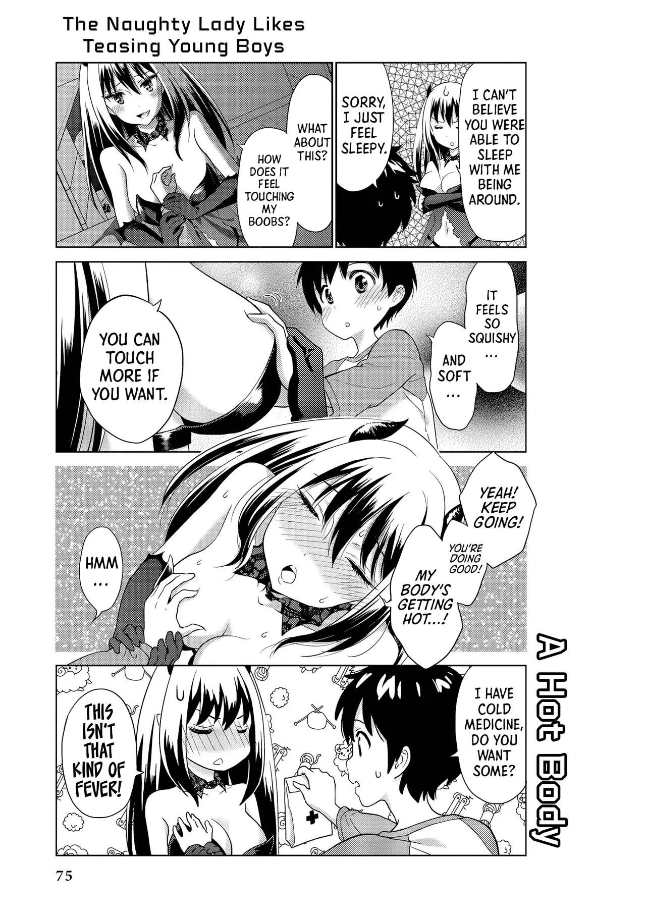 [Anthology]Ecchi na Oneesan ga Shounen ni Itazura Shichau | The Naughty Lady Likes Teasing Young Boys[English] [Shiro Translation] [Digital] Page 75