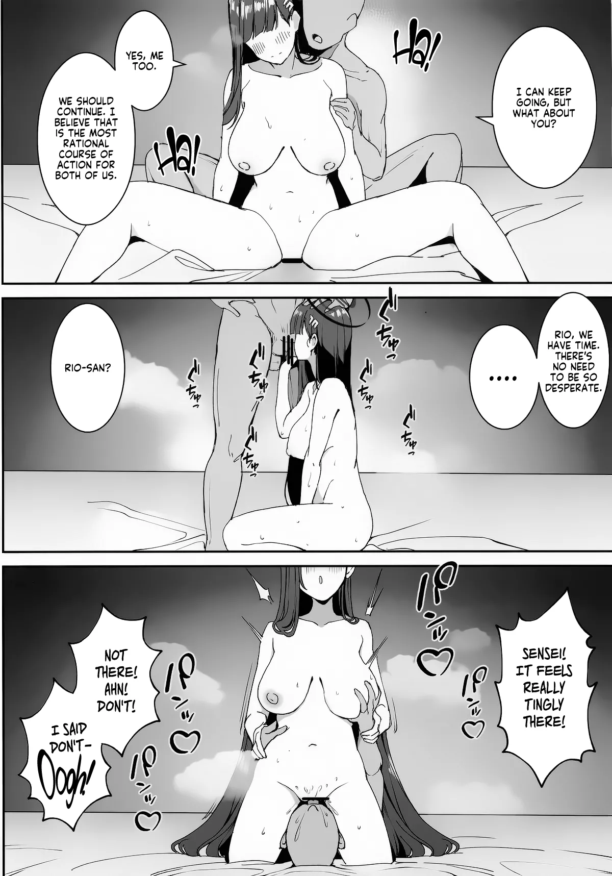 (COMIC1☆26) [Tabete mo Ii (OA)]Sensei to Issho ni II(Blue Archive) [English] [Tea Party Scans] Page 19