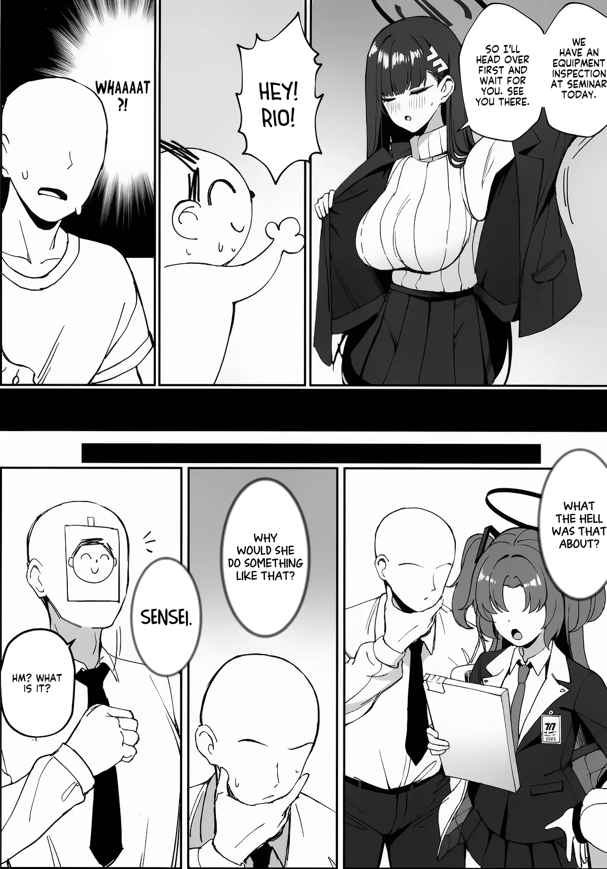 (COMIC1☆26) [Tabete mo Ii (OA)]Sensei to Issho ni II(Blue Archive) [English] [Tea Party Scans] Page 5