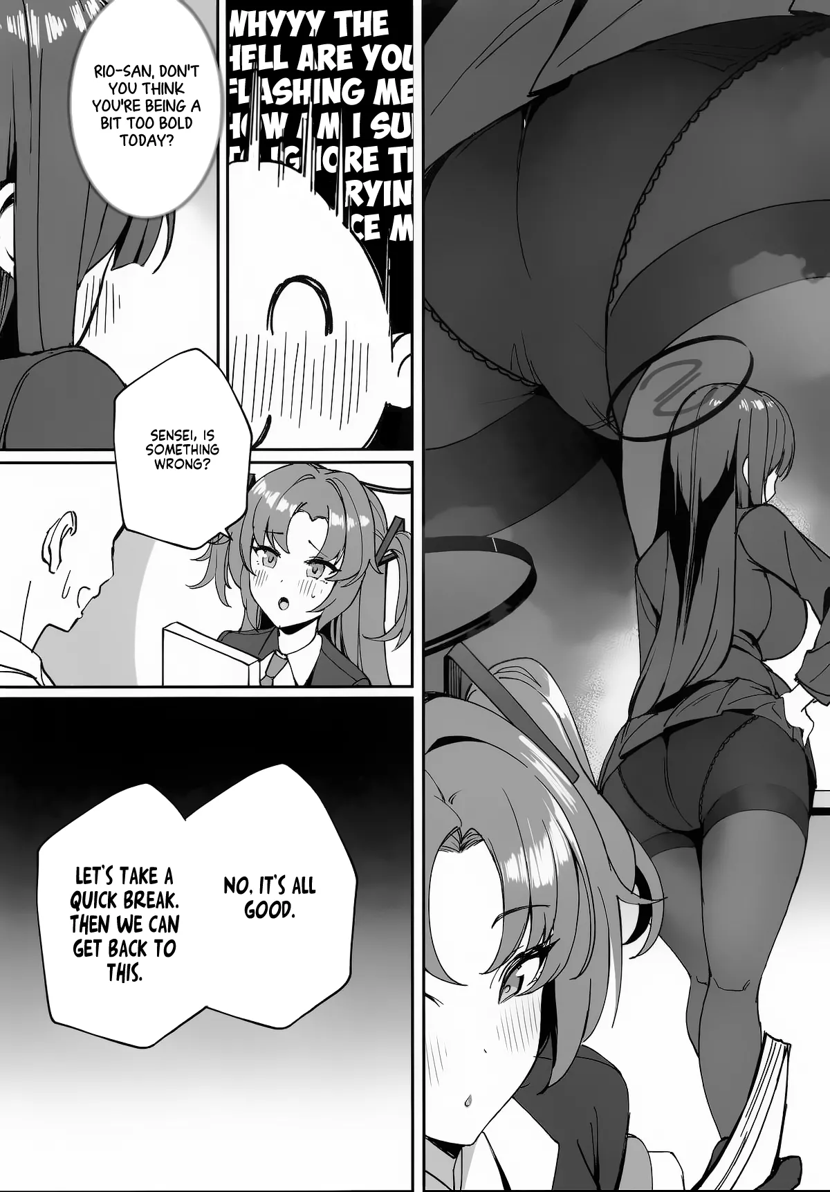 (COMIC1☆26) [Tabete mo Ii (OA)]Sensei to Issho ni II(Blue Archive) [English] [Tea Party Scans] Page 6