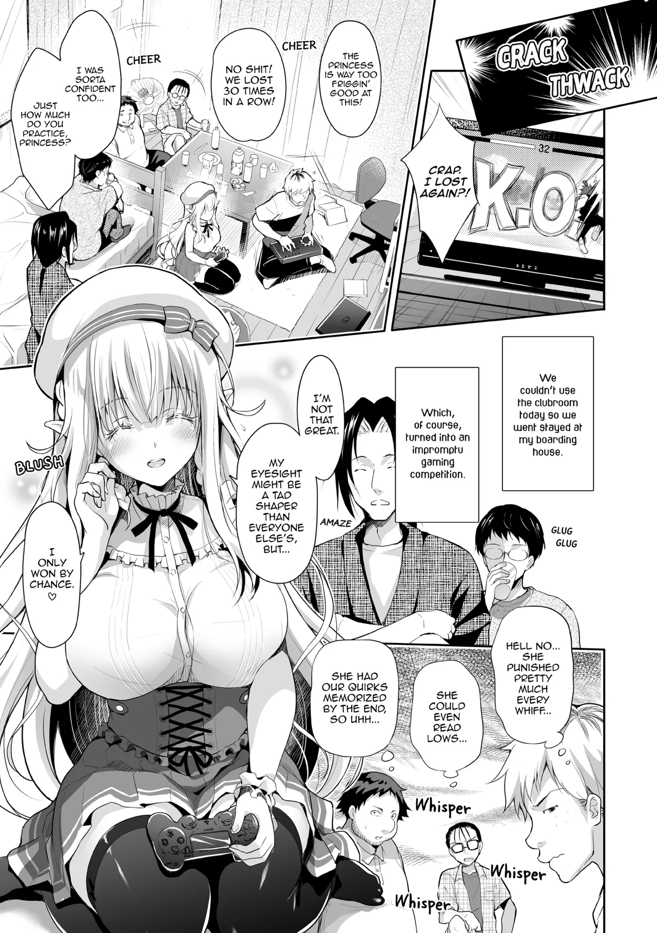[Suzui Narumi]Elf Princess of the Otaku Club Compilation[Denpasoft] [English] Page 34