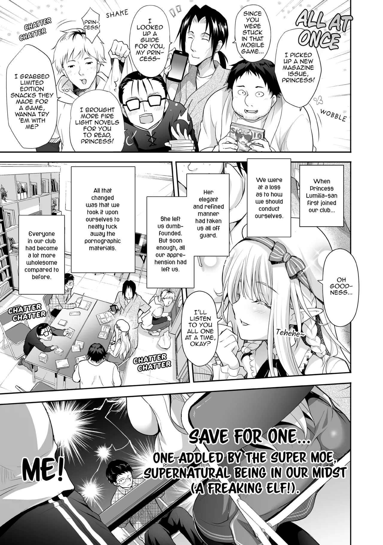 [Suzui Narumi]Elf Princess of the Otaku Club Compilation[Denpasoft] [English] Page 6
