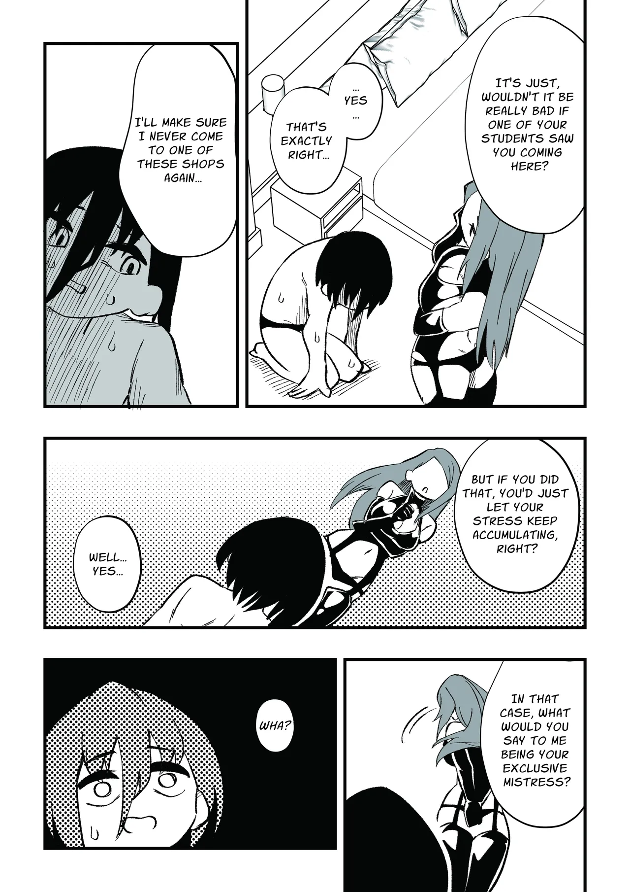 [Niello Kouzan (Niello KYO)]Toshishita Kareshi Josou Dorei Zenpen | A Male Teacher Gets Trained by his Student's Mother - Part 1[English] Page 7