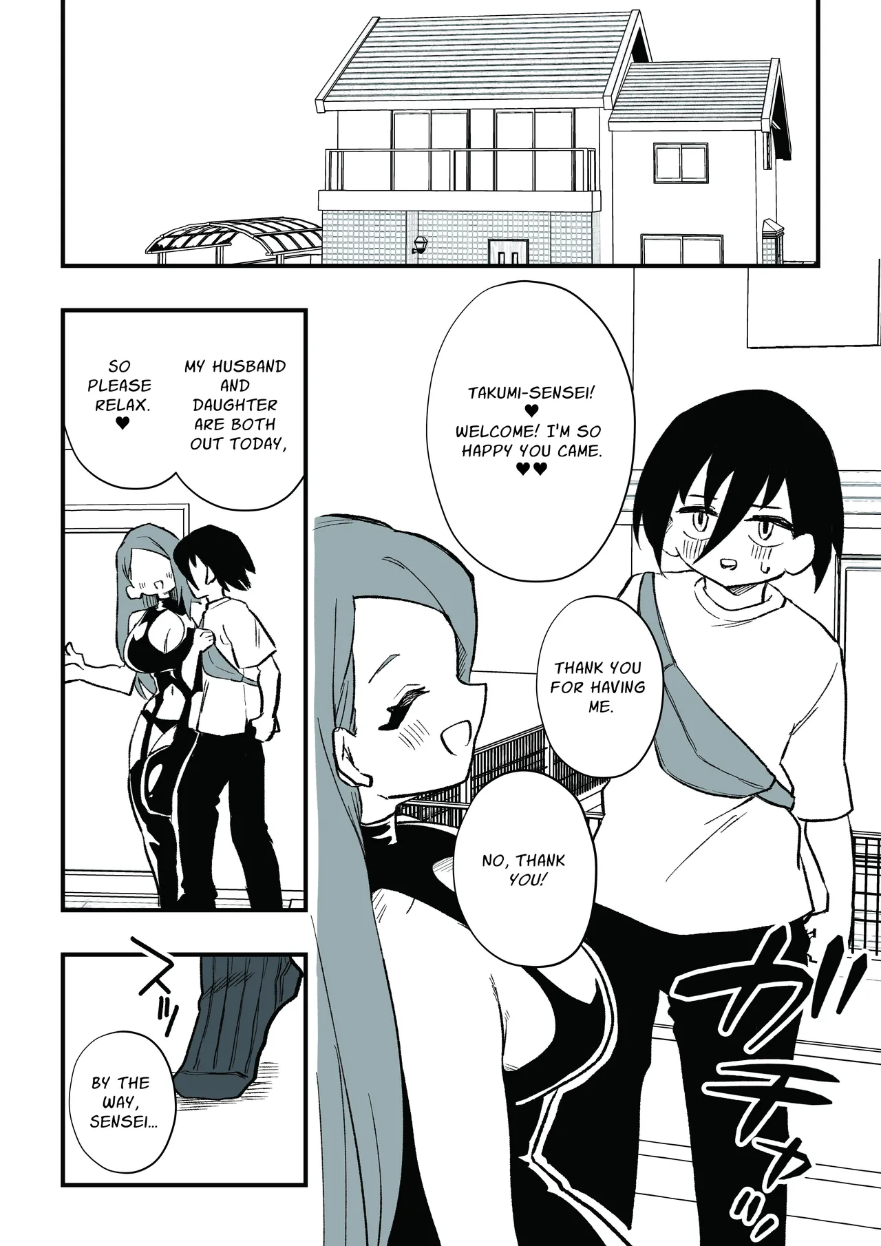[Niello Kouzan (Niello KYO)]Toshishita Kareshi Josou Dorei Zenpen | A Male Teacher Gets Trained by his Student's Mother - Part 1[English] Page 9