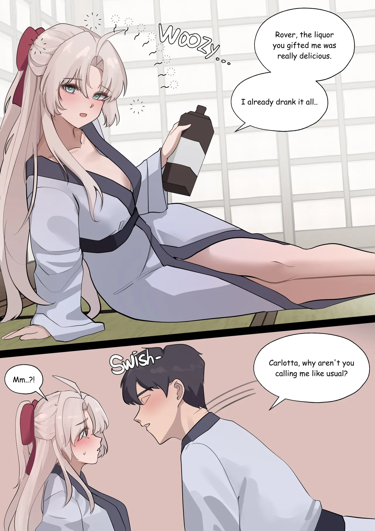 [Mujikami]Drunk Carlotta(Wuthering Waves) [English] Page 2