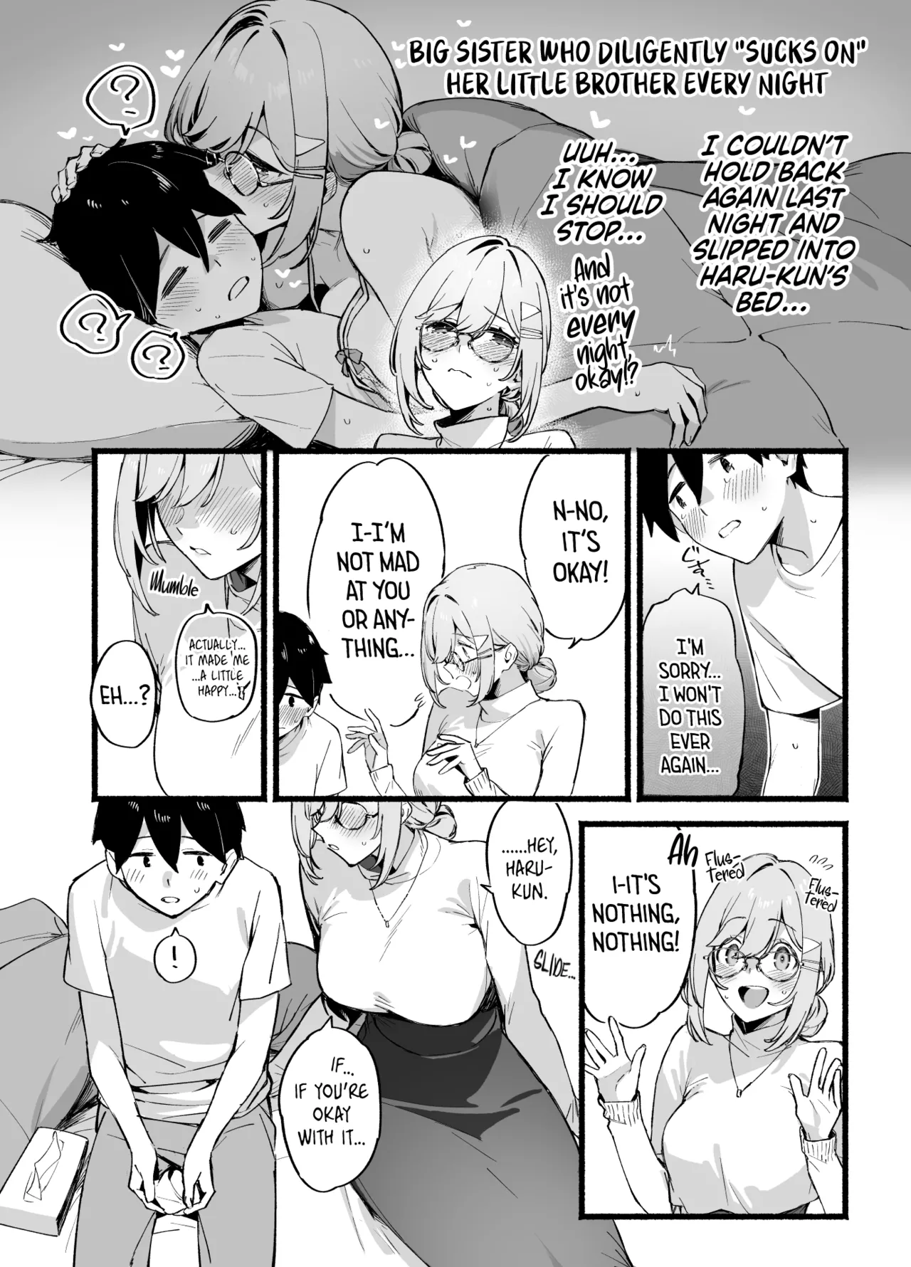 [Dai-kotetsu Dan (92M)]Sister Contrast Dekiai Onee-chan to Noumitsu Seikatsu | Sister Contrast My Doting Onee-chans and Our Intense Sex Life[English] [mali] [Digital] Page 15