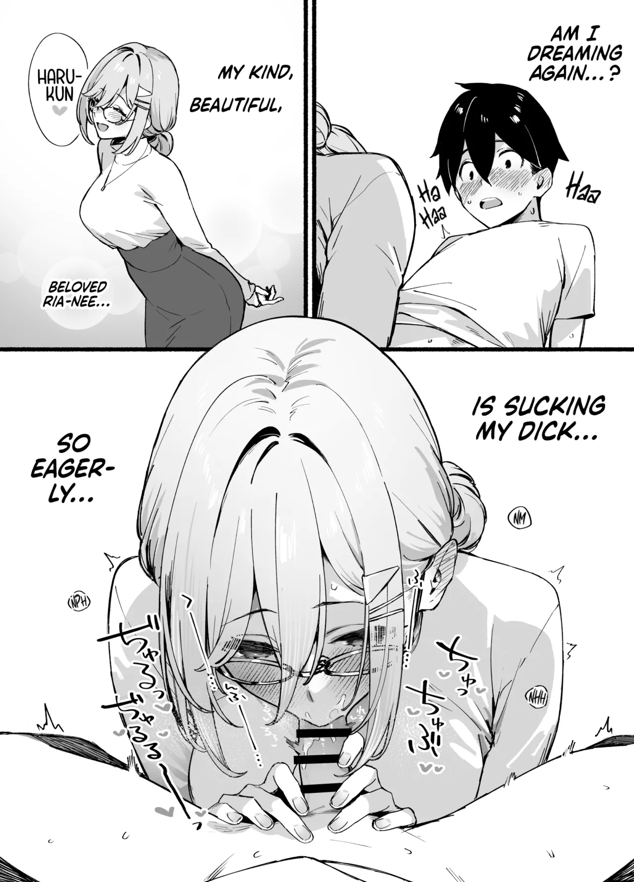 [Dai-kotetsu Dan (92M)]Sister Contrast Dekiai Onee-chan to Noumitsu Seikatsu | Sister Contrast My Doting Onee-chans and Our Intense Sex Life[English] [mali] [Digital] Page 21