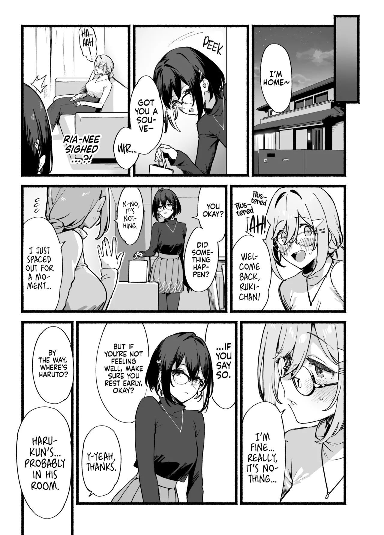[Dai-kotetsu Dan (92M)]Sister Contrast Dekiai Onee-chan to Noumitsu Seikatsu | Sister Contrast My Doting Onee-chans and Our Intense Sex Life[English] [mali] [Digital] Page 26