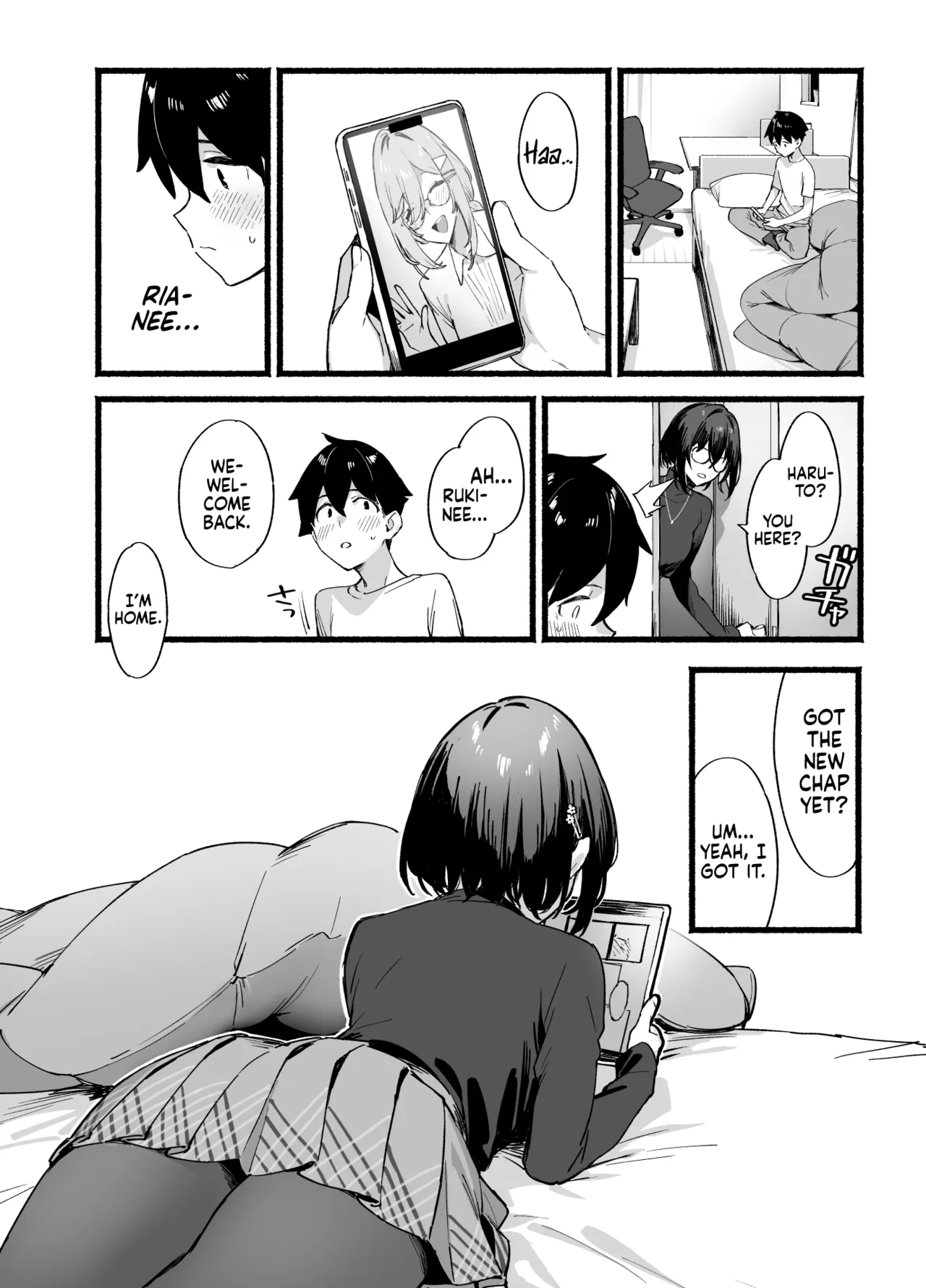 [Dai-kotetsu Dan (92M)]Sister Contrast Dekiai Onee-chan to Noumitsu Seikatsu | Sister Contrast My Doting Onee-chans and Our Intense Sex Life[English] [mali] [Digital] Page 27