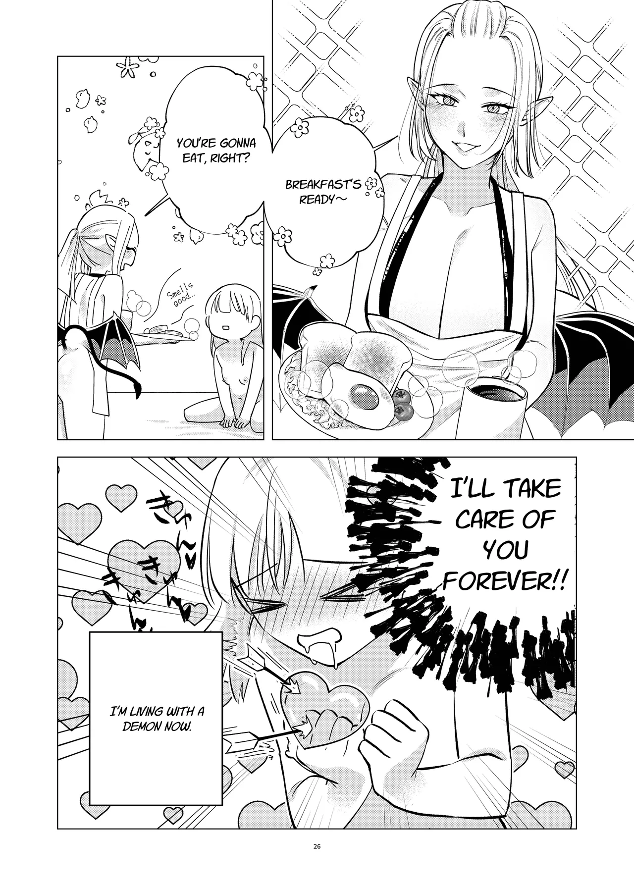 [Sugar Complex (Ichidou Pien)]Akuma to Dousei Hajimemashita | Living with a Demon[English] [Link-Link] Page 26