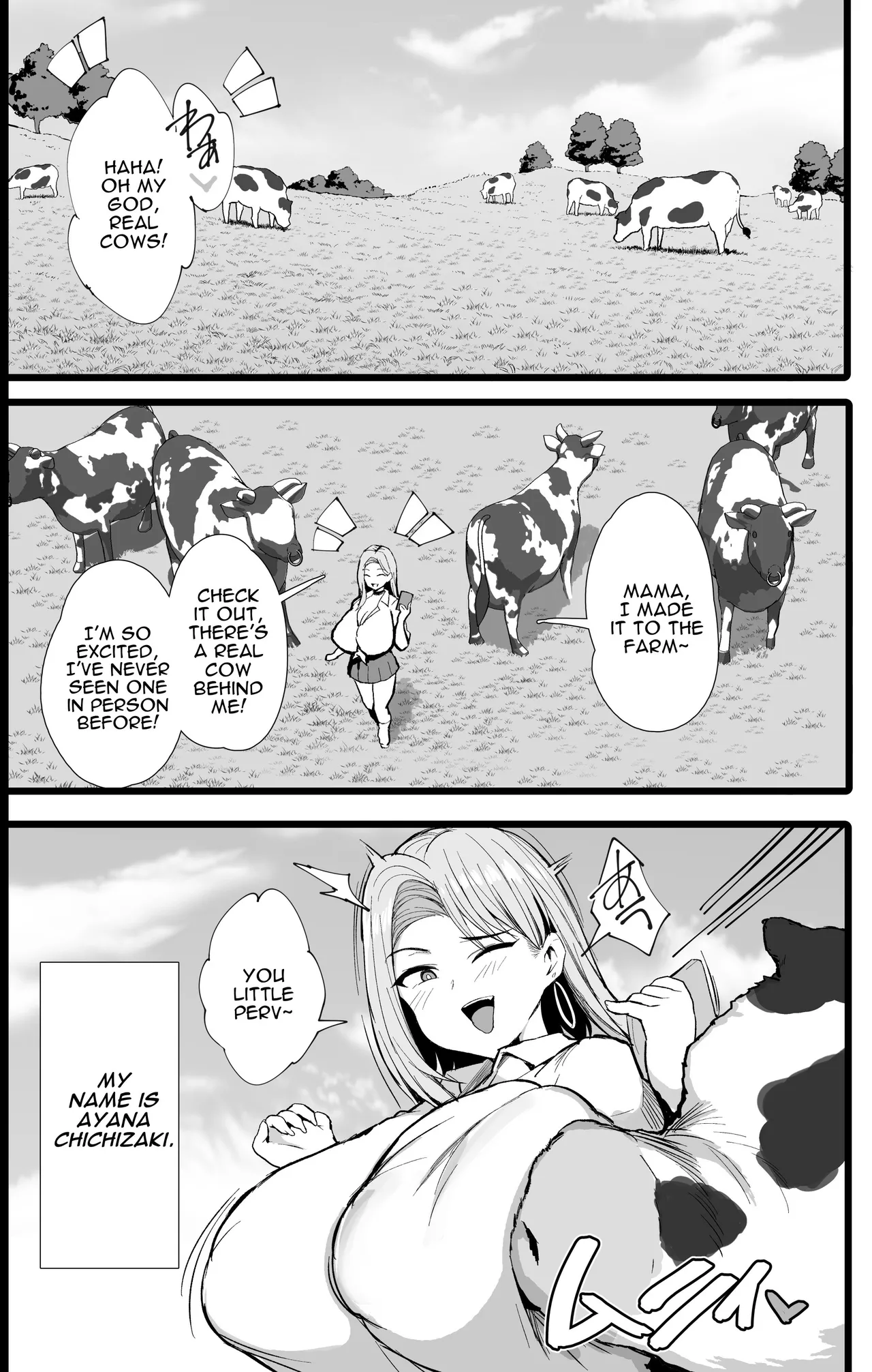 [Jack to Nicholson (NoriPachi)]Hajimete no Tanetsuke Sakunyuu Taiken | First Mating 'n Milking Experience[English] {Darg777} [Digital] Page 3