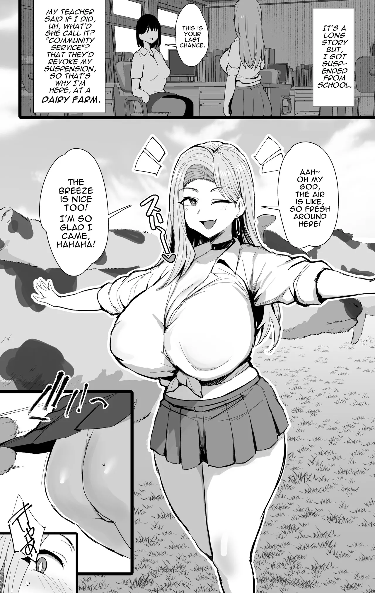 [Jack to Nicholson (NoriPachi)]Hajimete no Tanetsuke Sakunyuu Taiken | First Mating 'n Milking Experience[English] {Darg777} [Digital] Page 4