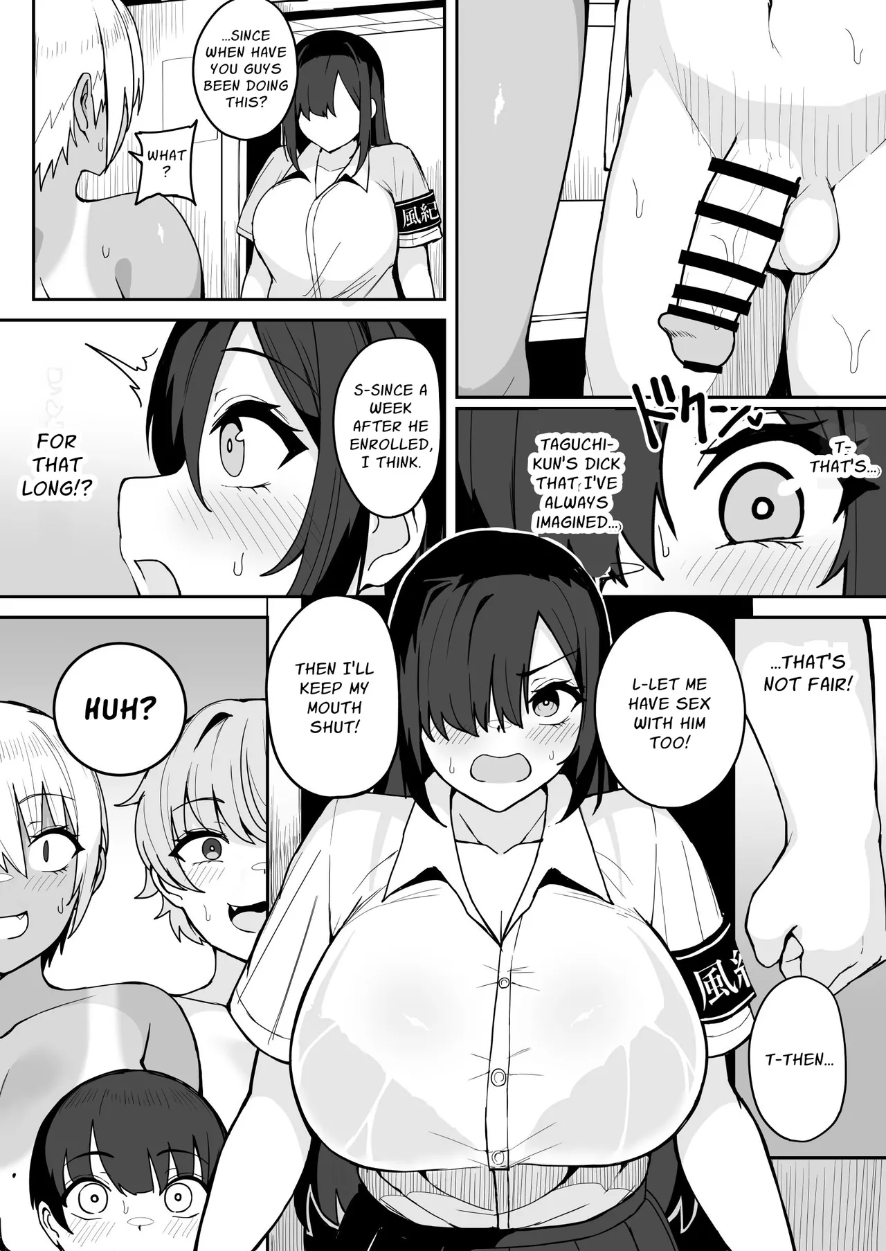 [Fuzuii Undou (Fuzui)]Classmate no Dekatsuyo Gyaru ni Mainichi Omocha Kawari ni Okasarete Imasu. | Big Strong Gals Take Turns Daily Fucking and Toying With Me.[English] {Solid Rose} [Digital] Page 30