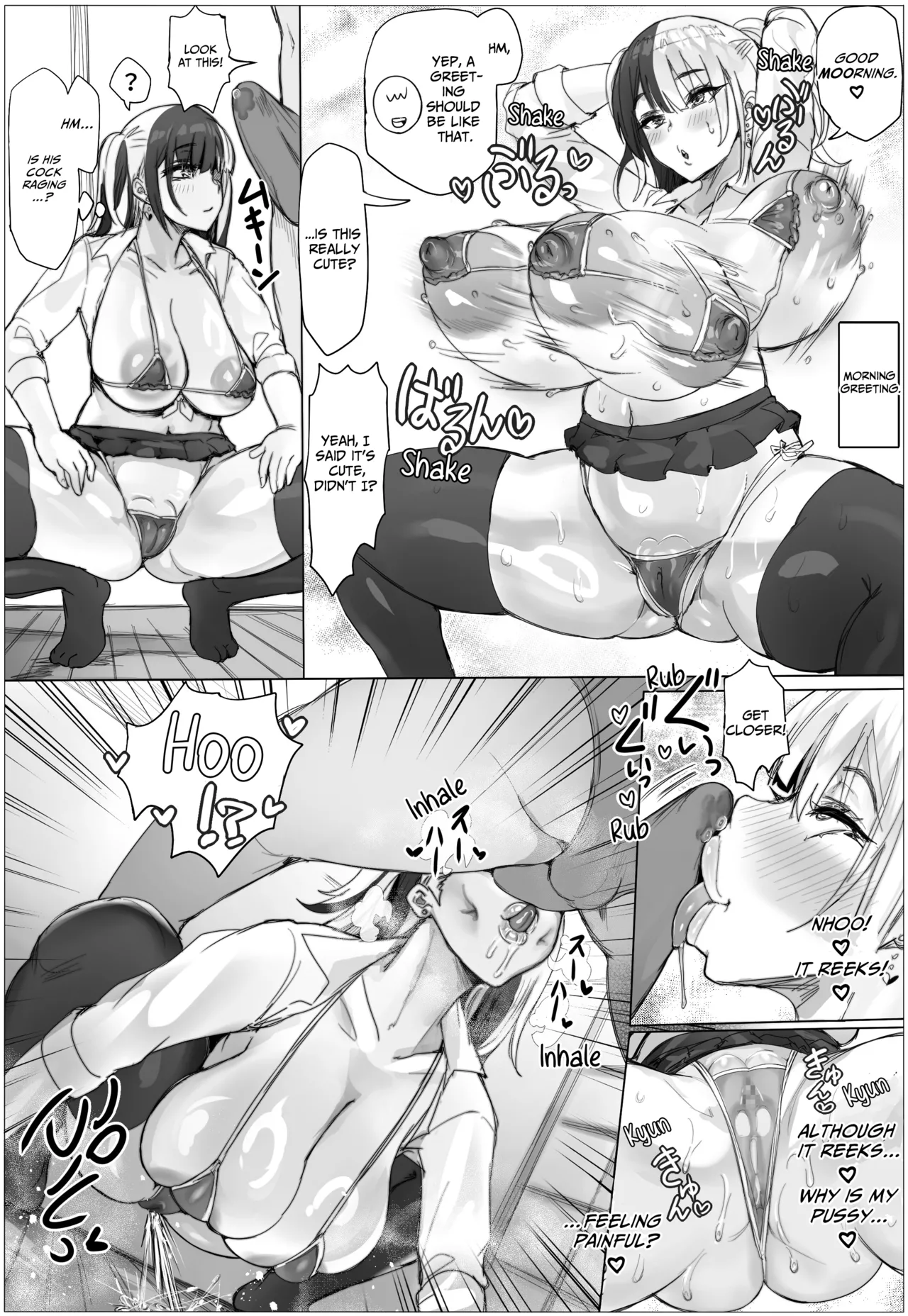 [Puranpuman]A House Full of Defenseless Women Is Full of Danger | Muteikou-san Chi ni wa Kiken ga Ippai[English] [Vivid Rabbit Translation] Page 42