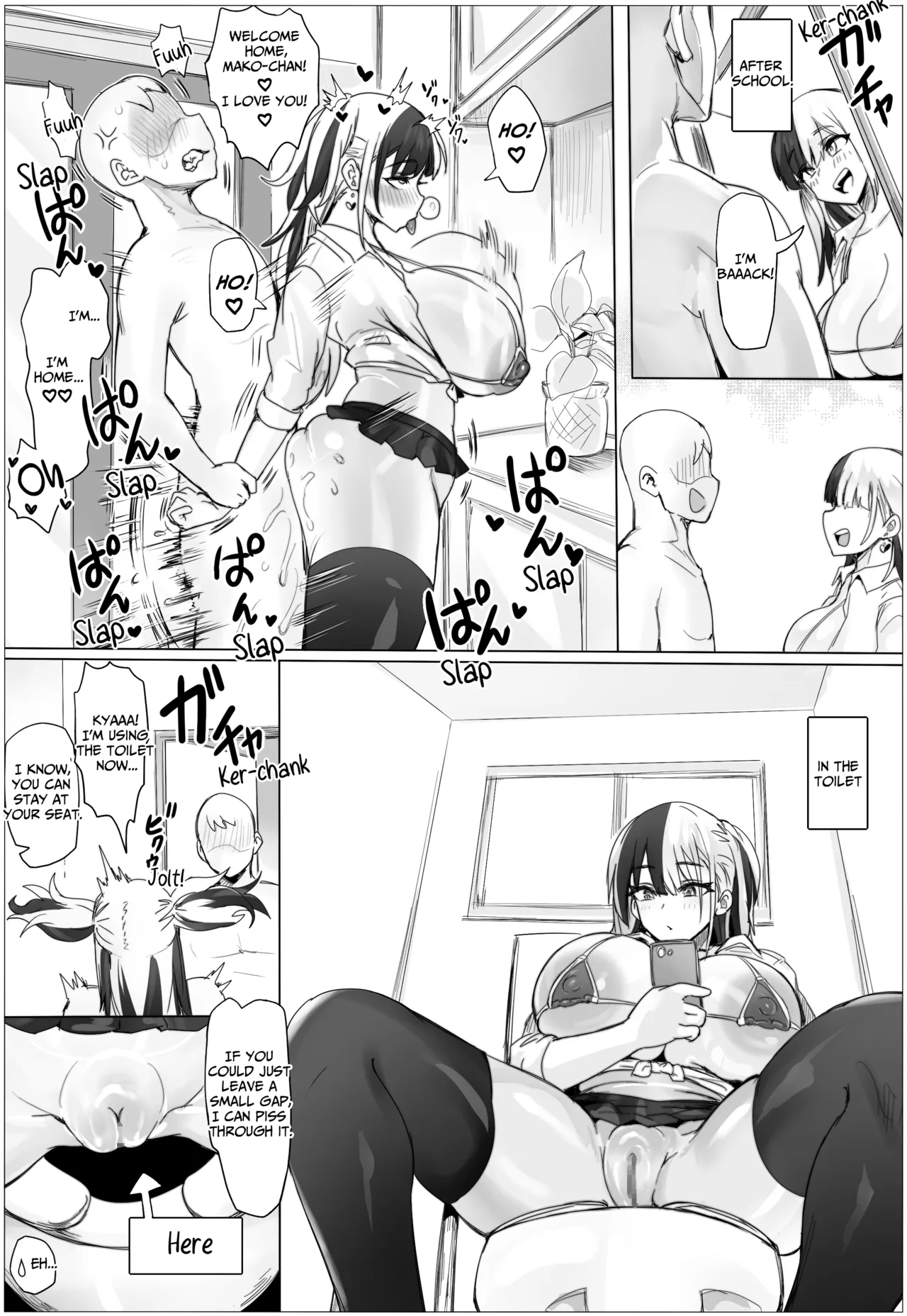 [Puranpuman]A House Full of Defenseless Women Is Full of Danger | Muteikou-san Chi ni wa Kiken ga Ippai[English] [Vivid Rabbit Translation] Page 52
