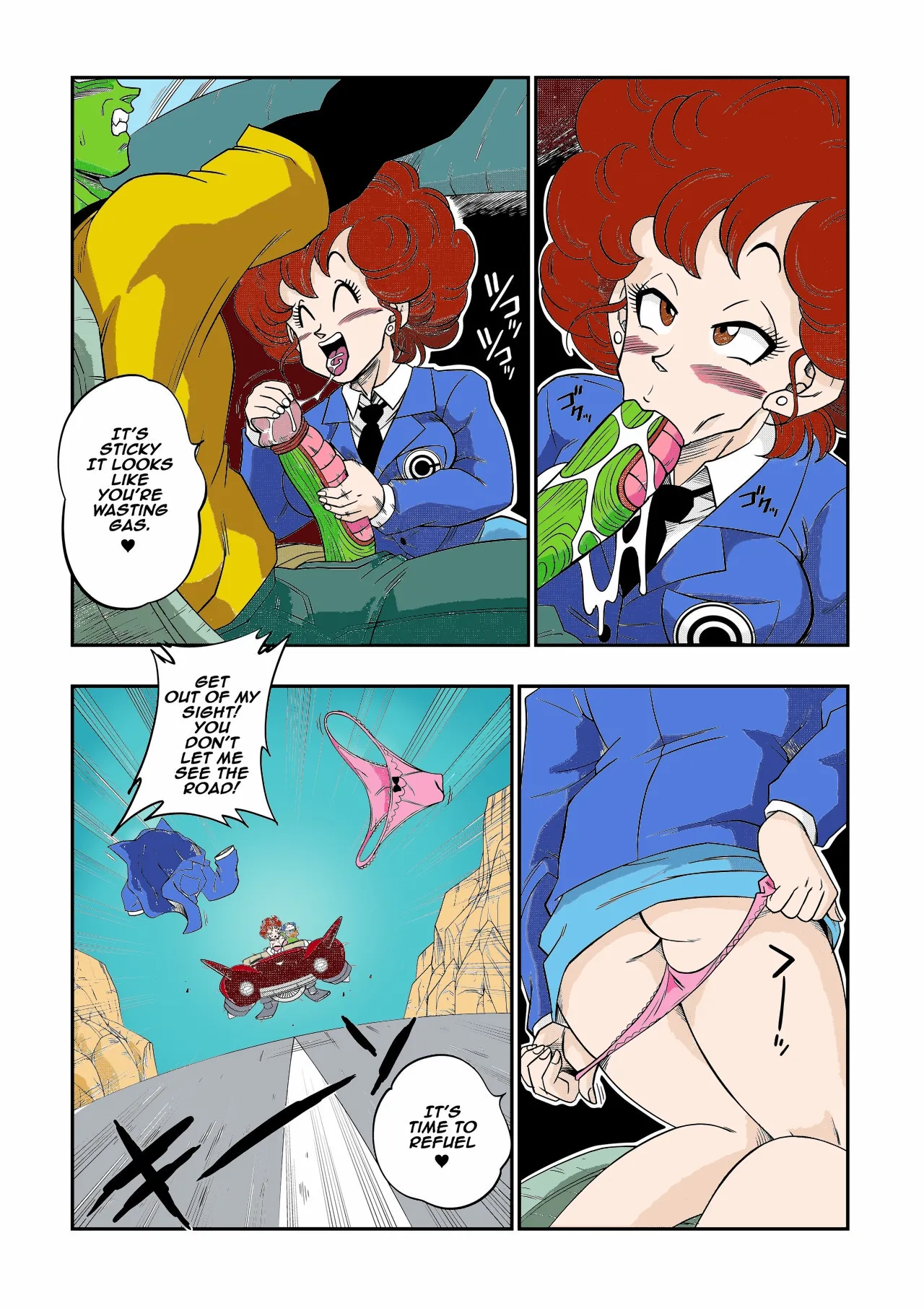 [Yamamoto]Burning Road! Driver's License [Decensored[(colorized) Page 9