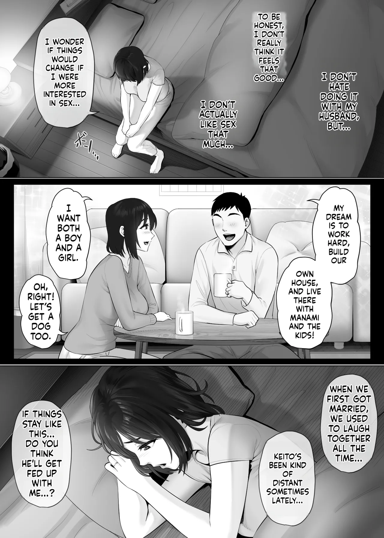 [Mitsumitsu Niku (Hikitogu)]LeveChi na Swapping 2 ~Hatsu Zecchou de Iki Kuruu Tsuma Hen~ Page 6