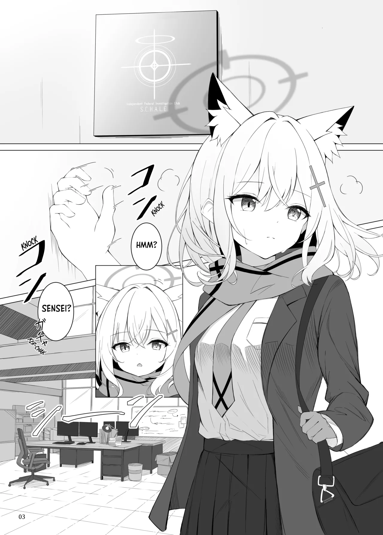 (C104) [Hagakure (Tateishi Kureha)]N, Watashi to mo Ecchi na Koto o Yarubeki | I Want You to Do Lewd Things to Me(Blue Archive) [English] [Shiro Translation] [Decensored] Page 3