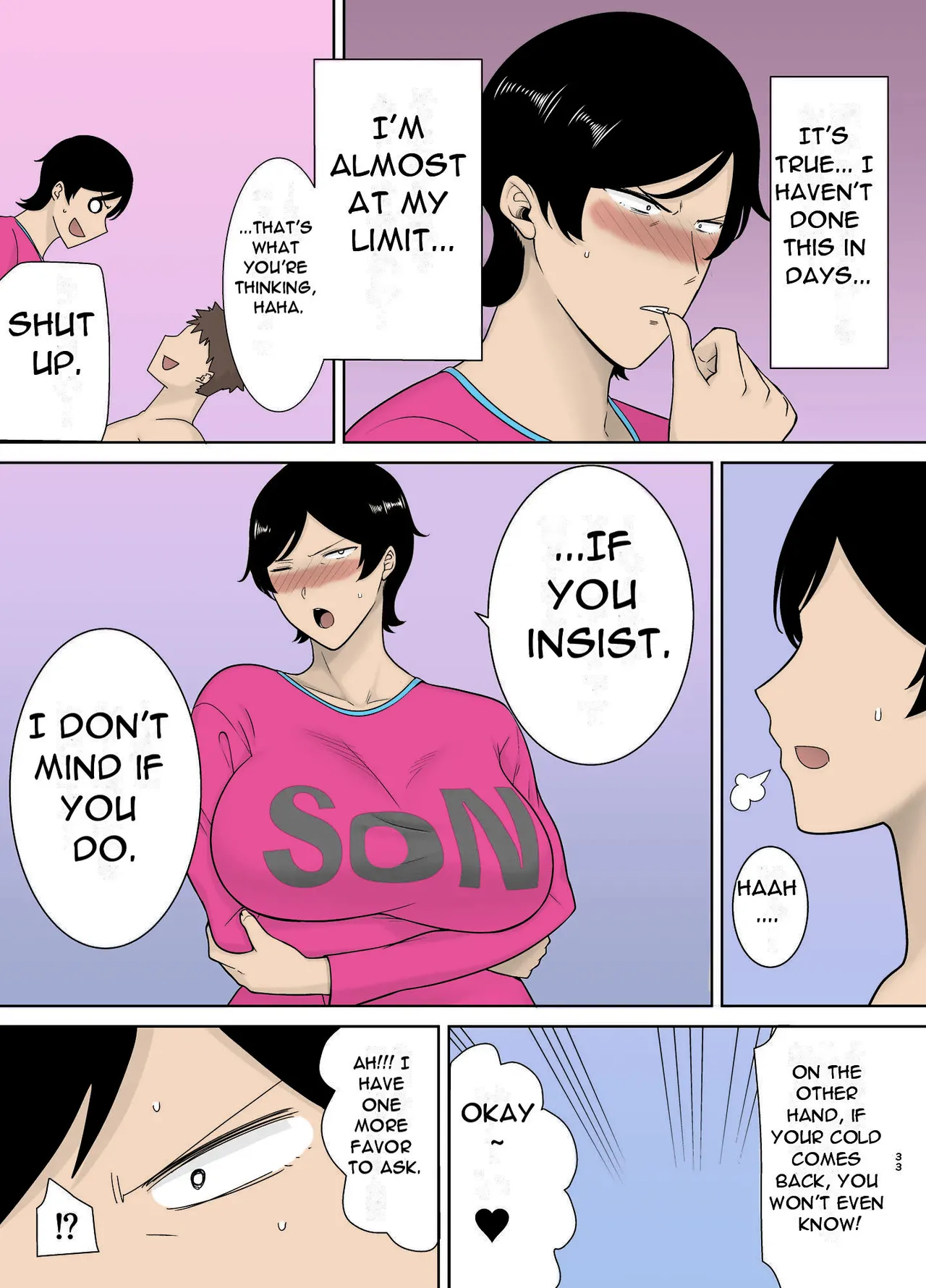 [Boin-Do(Siberian Hahasky)]Mothers are Women Too 4![English][Full Color][Uncensored][DarklordMTLs] Page 34