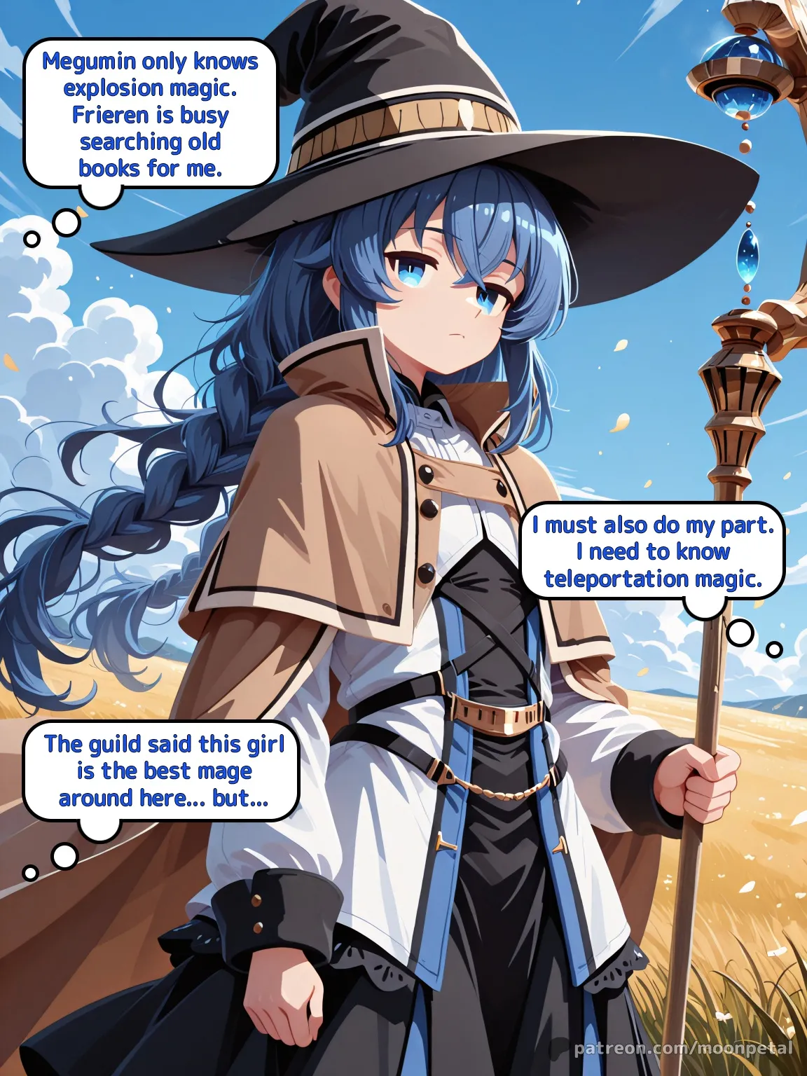 [Moon Petal]Wanna make a bet? ch. 13 - Roxy Migurdia[English] [Uncensored] [AI Generated] Page 2