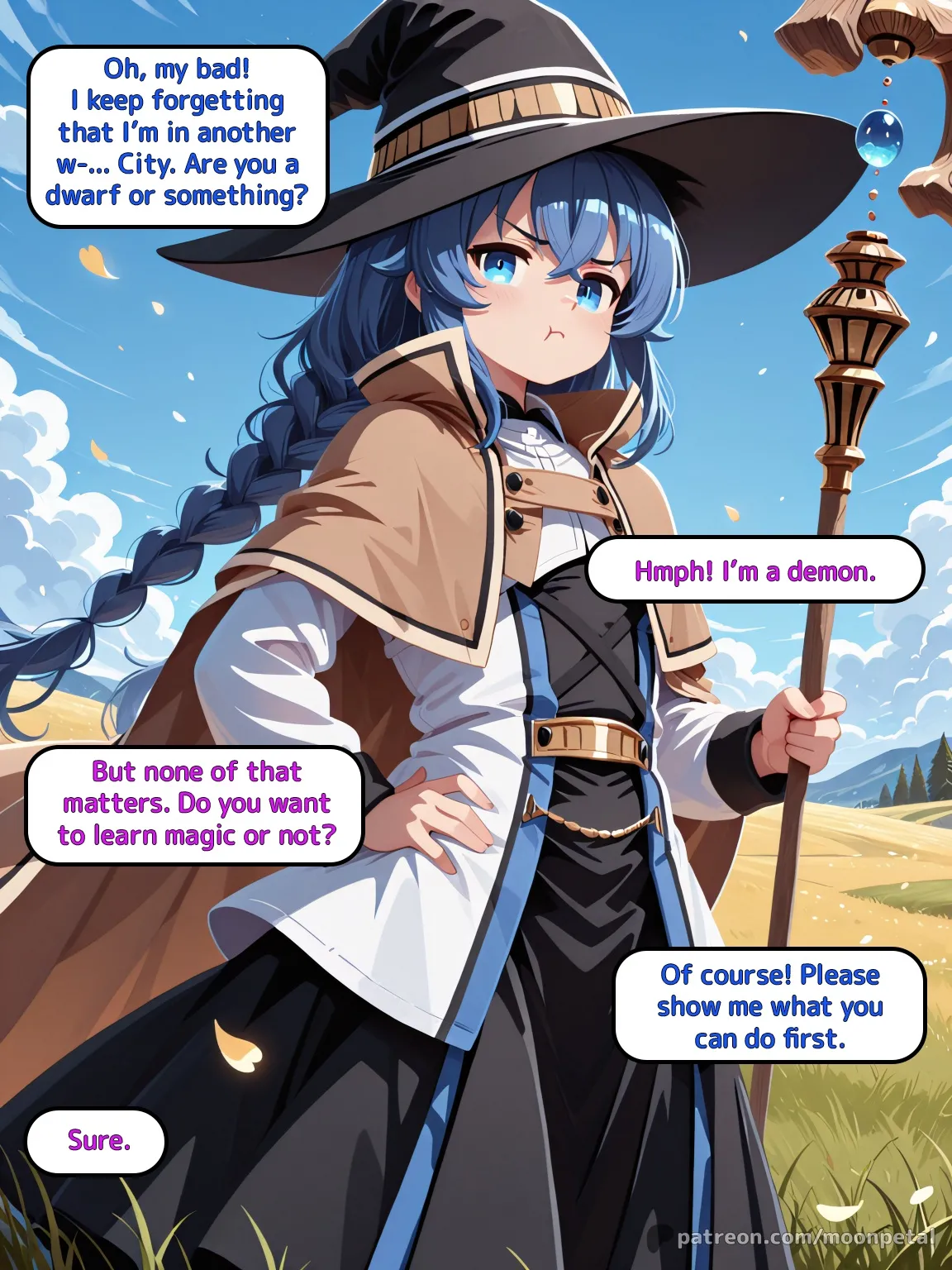 [Moon Petal]Wanna make a bet? ch. 13 - Roxy Migurdia[English] [Uncensored] [AI Generated] Page 4
