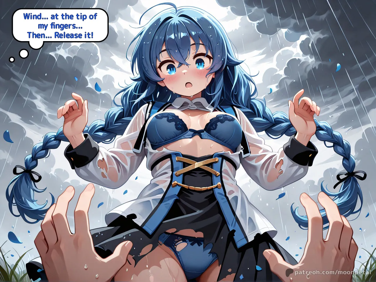 [Moon Petal]Wanna make a bet? ch. 13 - Roxy Migurdia[English] [Uncensored] [AI Generated] Page 7