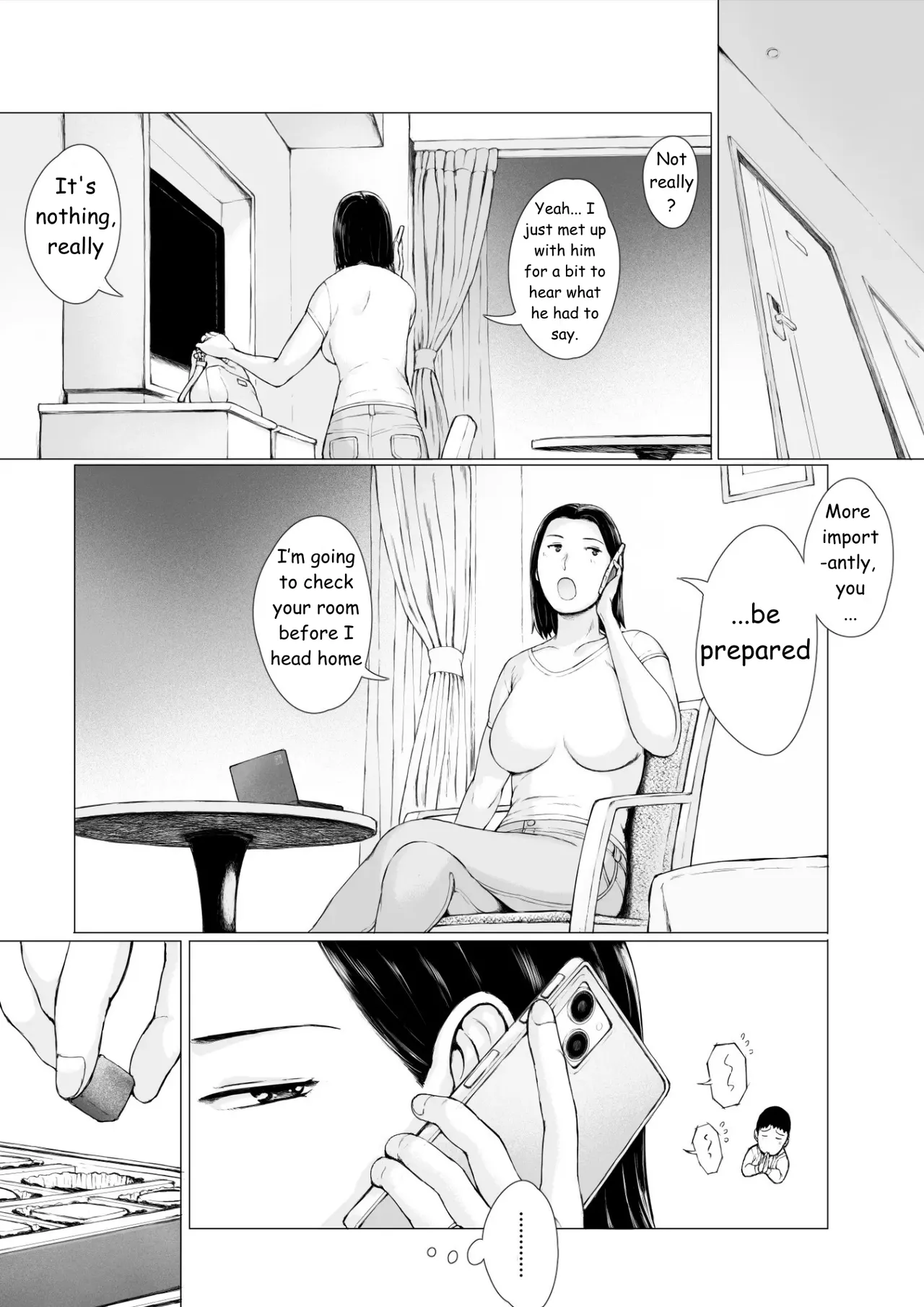 [Pulpo Azone]Oku-san Hitoban Damatte Washi ni Dakareena | Ma'am, just stay quiet and let me hold you for one night[English] Page 15