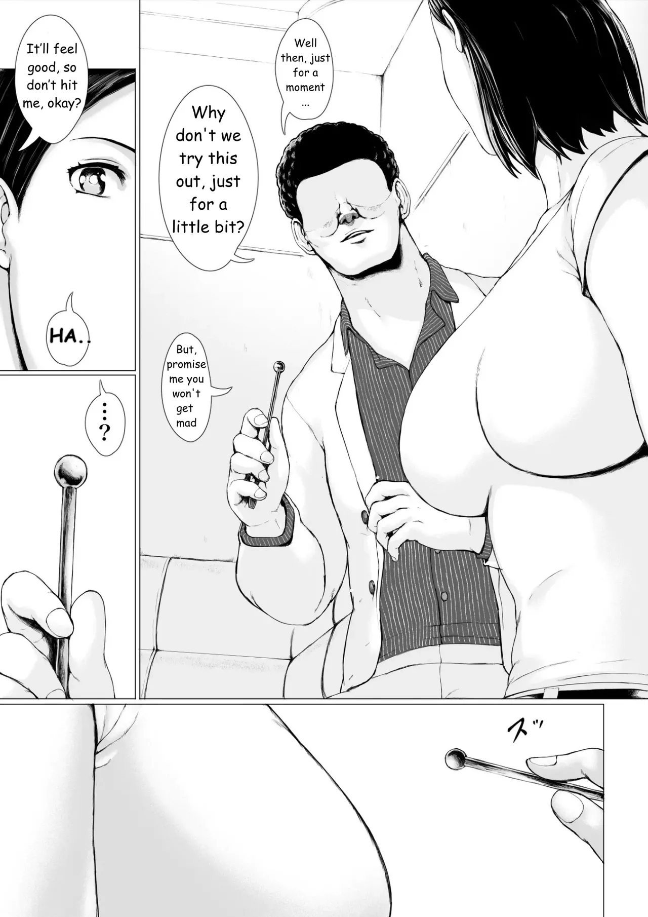 [Pulpo Azone]Oku-san Hitoban Damatte Washi ni Dakareena | Ma'am, just stay quiet and let me hold you for one night[English] Page 25