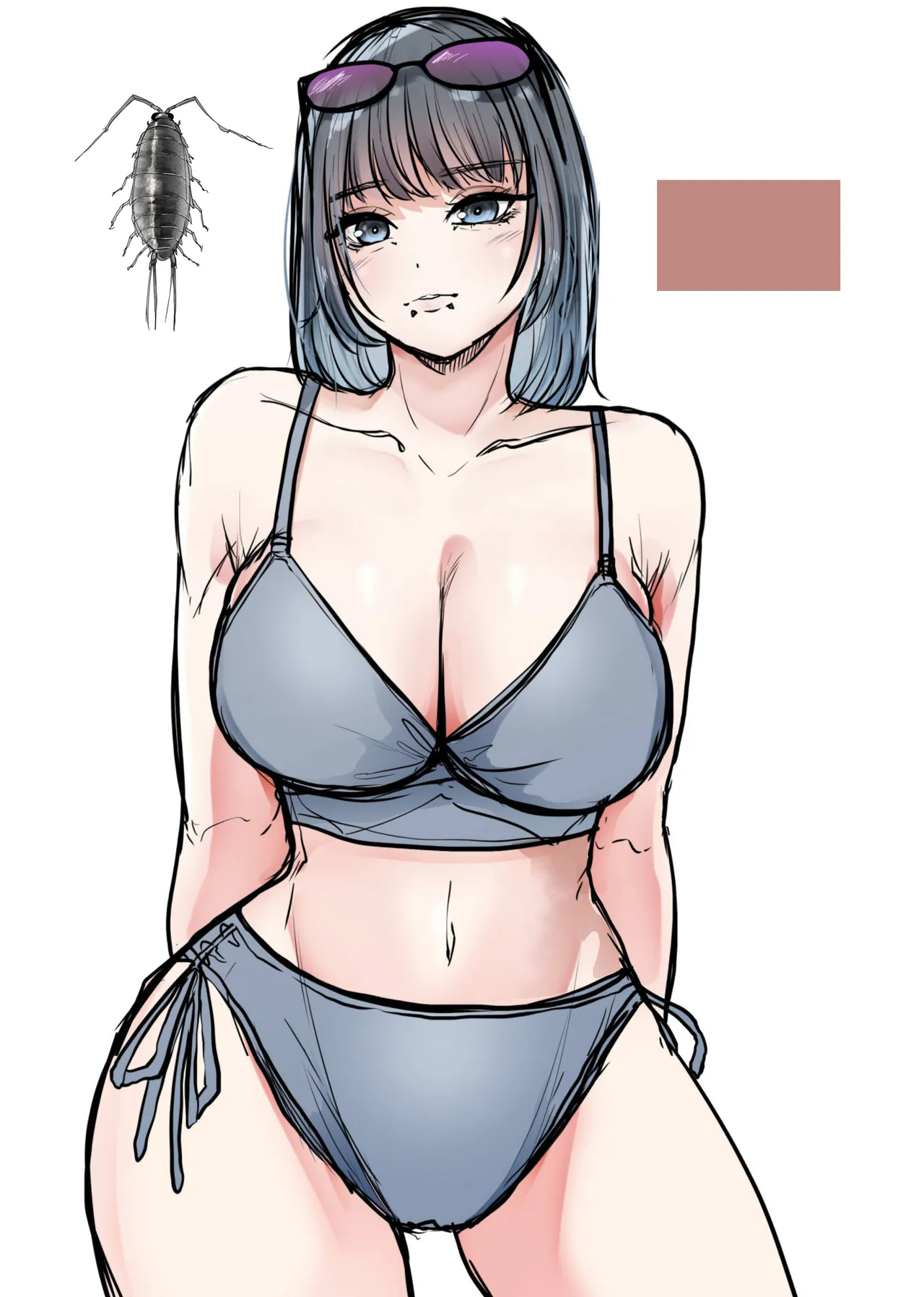 [TeruTeruGirl (Amano Teru)]Big-Breasted Swimsuit Girl Getting Turned into A Sea Slug's Nest[English] [EroGPx] Page 36