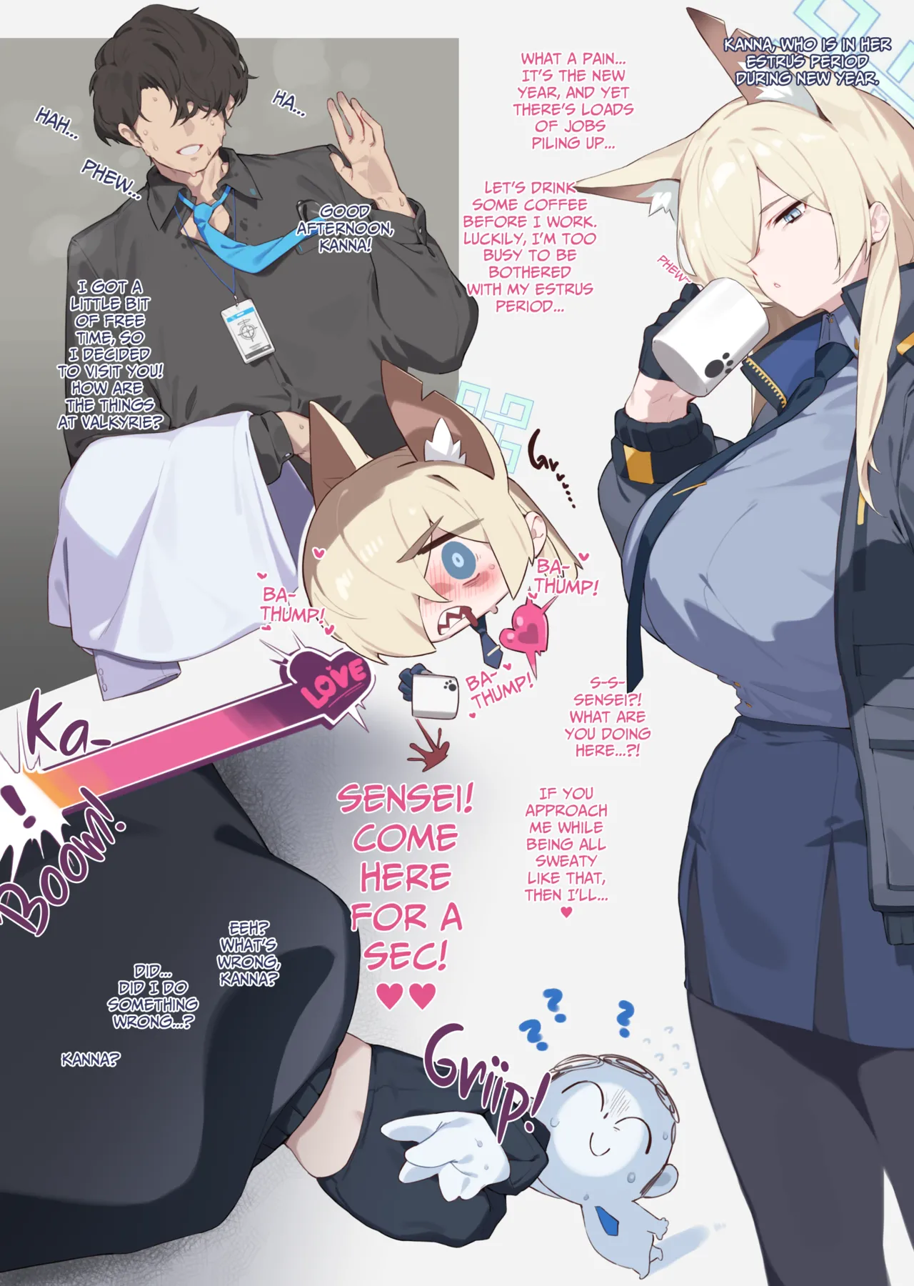 [Yanje]Sensei, Chotto Kochira e Kite Kudasai. | Sensei, please come a little bit closer(Blue Archive) [English] [DeppoTL] [Decensored] Page 2