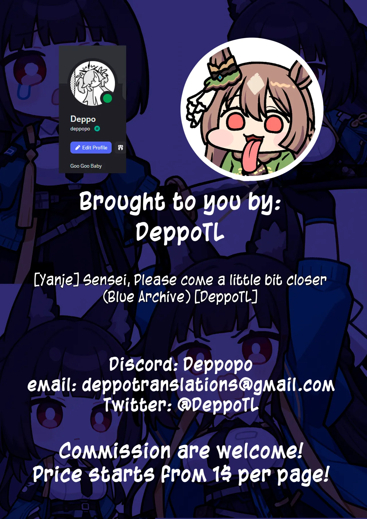 [Yanje]Sensei, Chotto Kochira e Kite Kudasai.  | Sensei, please come a little bit closer(Blue Archive) [English] [DeppoTL]  [Decensored] Page 6