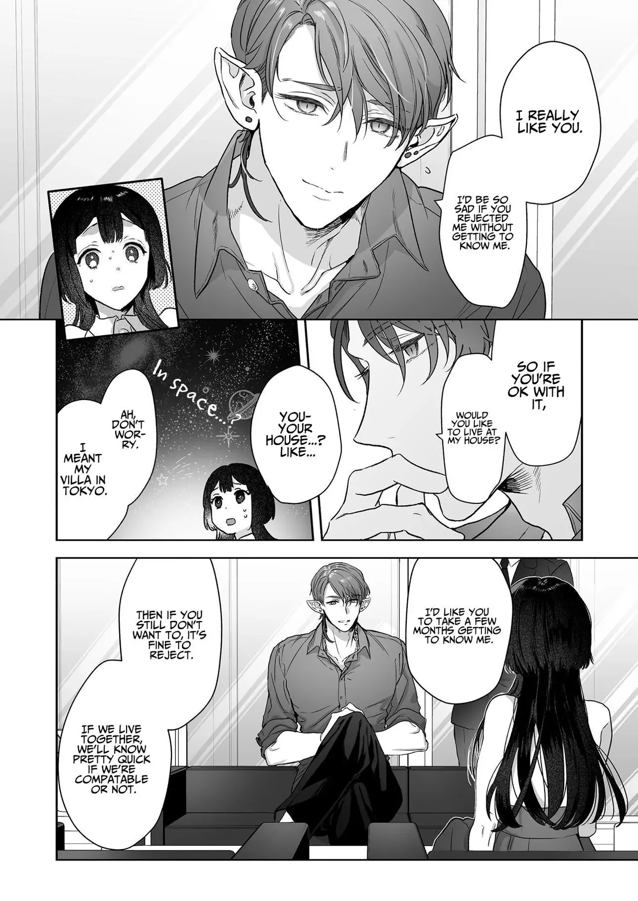 [Kimi ni Shuushin (Burger Sand Kimi)]Uchuu no Siso-sama no Tugai ni Naru shika Nai! | I Have No Choice But to Become the Universal Progenitor's Mate! & Extra chapter Page 10
