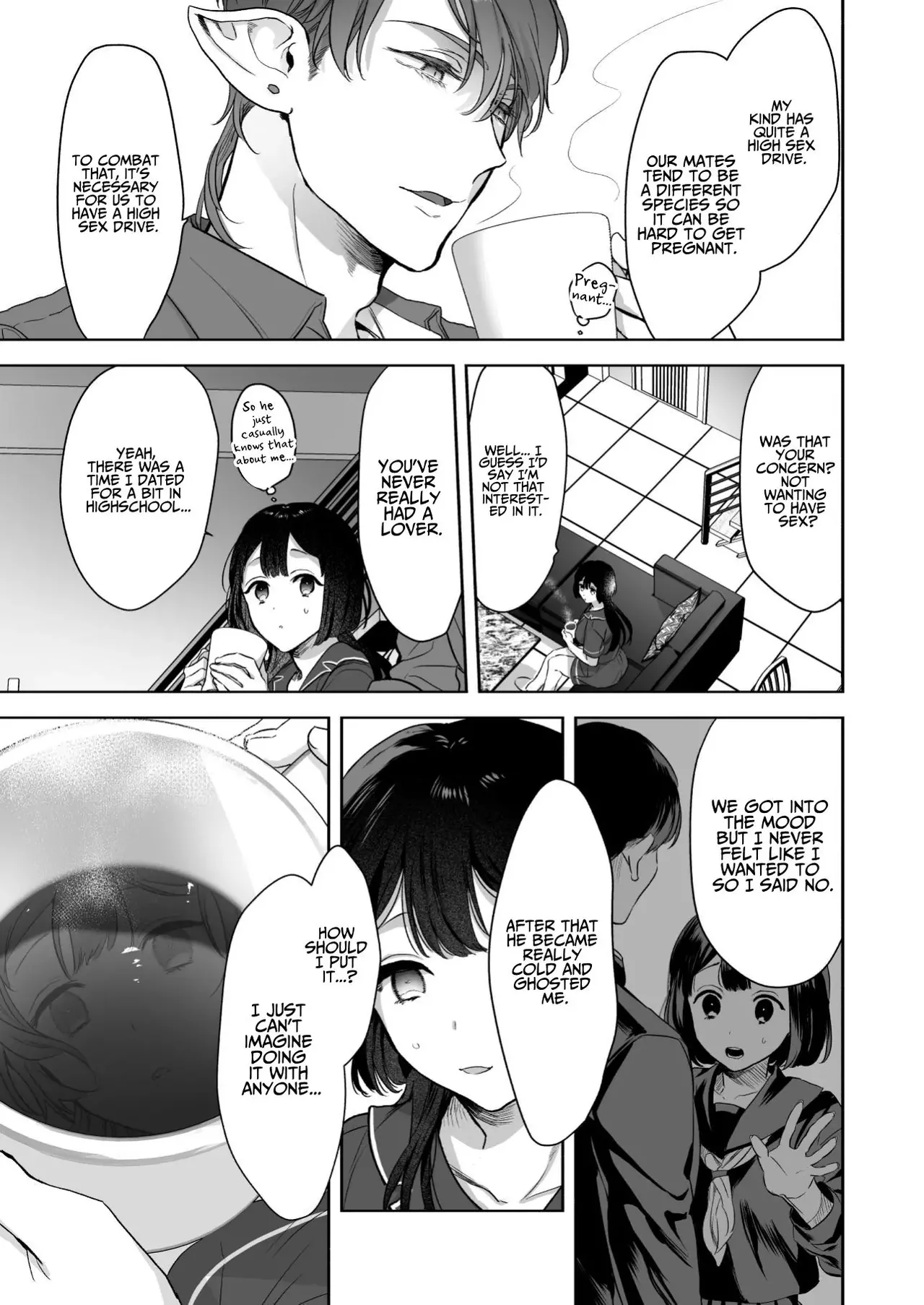 [Kimi ni Shuushin (Burger Sand Kimi)]Uchuu no Siso-sama no Tugai ni Naru shika Nai! | I Have No Choice But to Become the Universal Progenitor's Mate! & Extra chapter Page 15