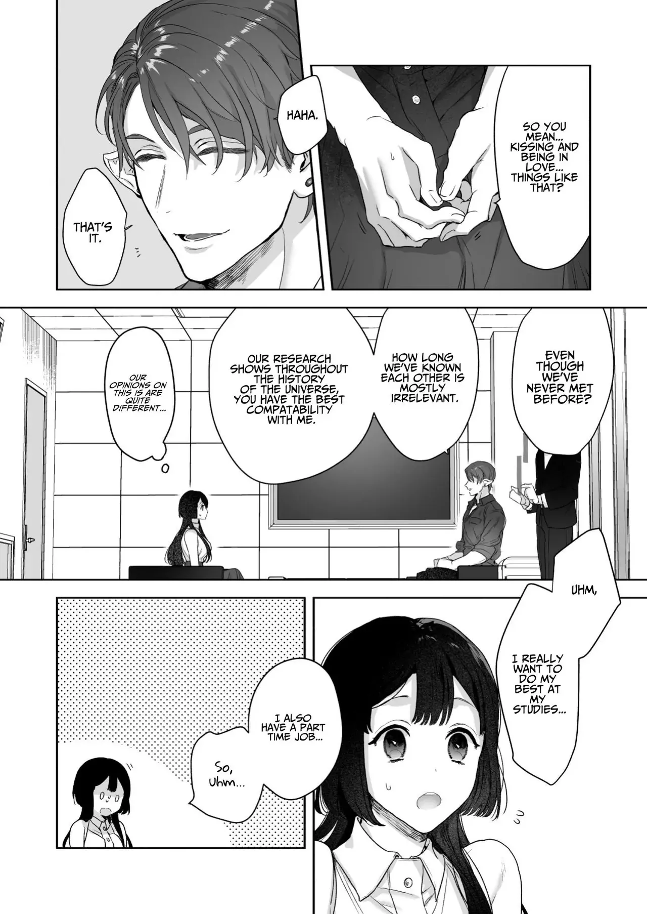 [Kimi ni Shuushin (Burger Sand Kimi)]Uchuu no Siso-sama no Tugai ni Naru shika Nai! | I Have No Choice But to Become the Universal Progenitor's Mate! & Extra chapter Page 8