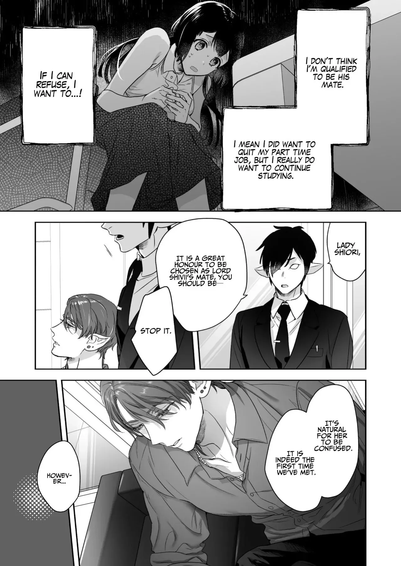 [Kimi ni Shuushin (Burger Sand Kimi)]Uchuu no Siso-sama no Tugai ni Naru shika Nai! | I Have No Choice But to Become the Universal Progenitor's Mate! & Extra chapter Page 9