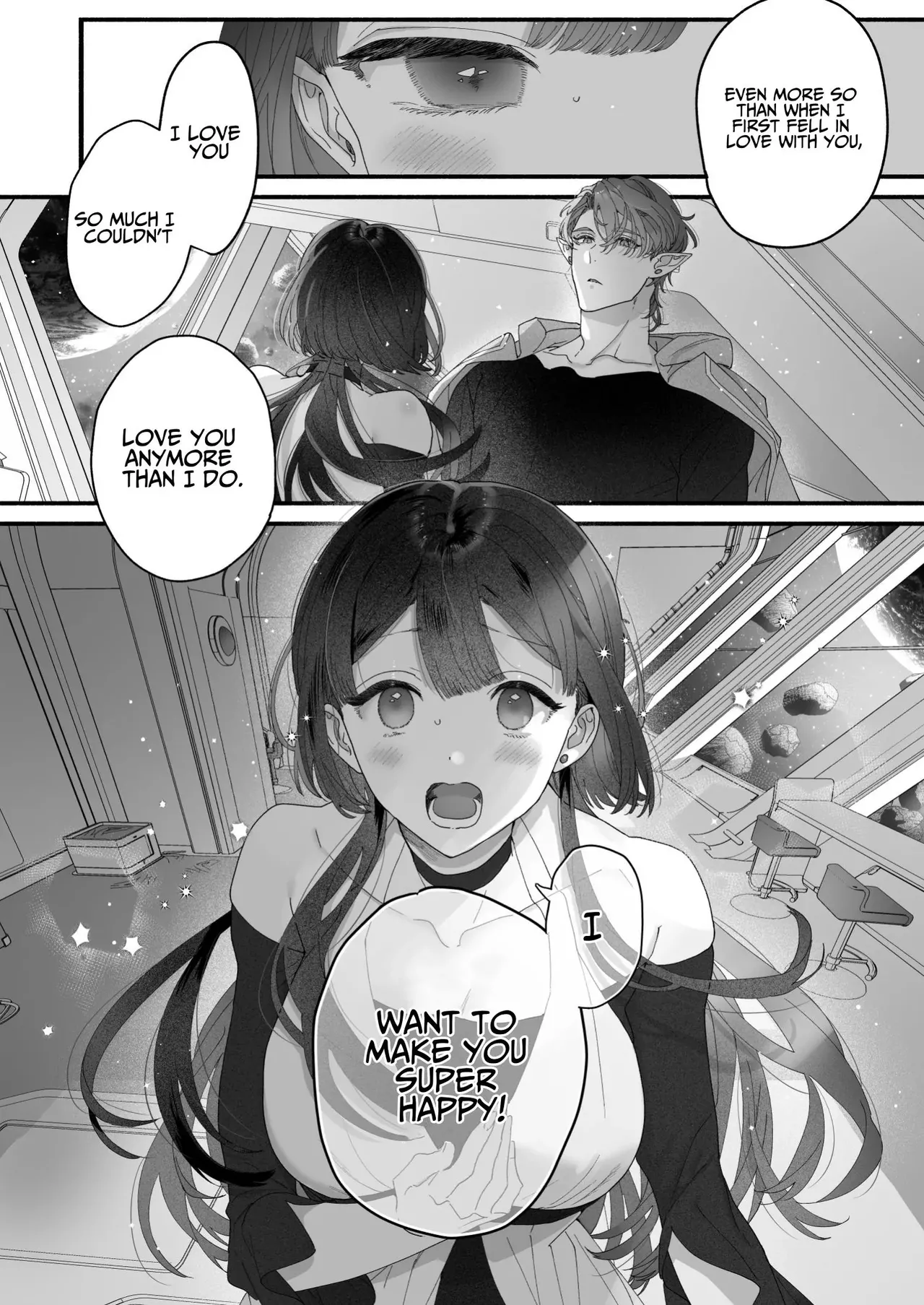 [Kimi ni Shuushin (Burger Sand Kimi)]Uchuu no Siso-sama no Tugai ni Naru shika Nai! | I Have No Choice But to Become the Universal Progenitor's Mate! & Extra chapter Page 98