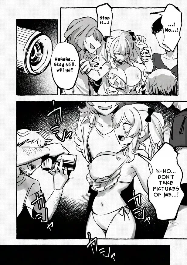 [P&I (Mel EX, Usagino Kuua)]Shuuchi no Model Satsuei ~Camera no Mae de Sarasareta Kyonyuu~ + -AFTER- | Humiliating Photoshoot ~Large Bust Exposed before the Camera~ + ~AFTER~[English] [Cunny Garden] Page 20
