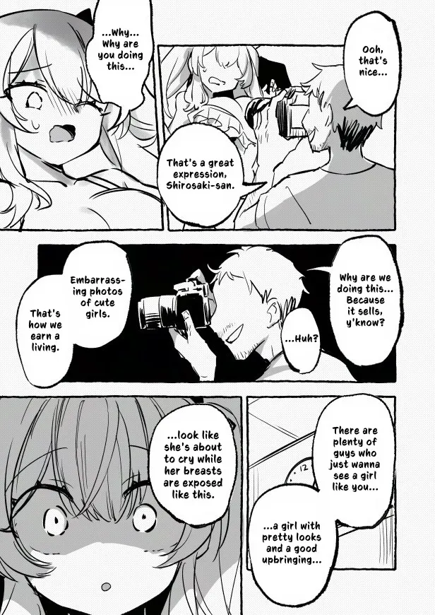 [P&I (Mel EX, Usagino Kuua)]Shuuchi no Model Satsuei ~Camera no Mae de Sarasareta Kyonyuu~ + -AFTER- | Humiliating Photoshoot ~Large Bust Exposed before the Camera~ + ~AFTER~[English] [Cunny Garden] Page 21