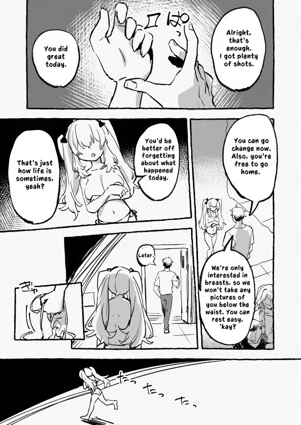 [P&I (Mel EX, Usagino Kuua)]Shuuchi no Model Satsuei ~Camera no Mae de Sarasareta Kyonyuu~ + -AFTER- | Humiliating Photoshoot ~Large Bust Exposed before the Camera~ + ~AFTER~[English] [Cunny Garden] Page 25