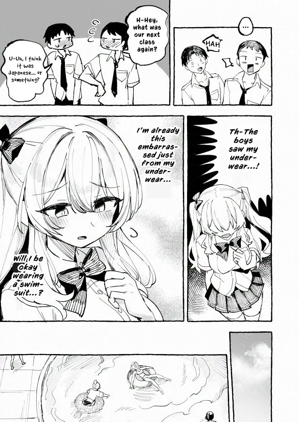 [P&I (Mel EX, Usagino Kuua)]Mizugi to Shuuchi to Itazura to -Classmate ni Sarasareta Namachichi- + ~IF Story~ | Swimsuit and Humiliating Pranks and... ~Exposed Breasts~ + ~What If Story~[English] [Cunny Garden] Page 10