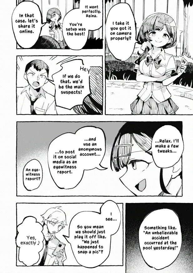 [P&I (Mel EX, Usagino Kuua)]Mizugi to Shuuchi to Itazura to -Classmate ni Sarasareta Namachichi- + ~IF Story~ | Swimsuit and Humiliating Pranks and... ~Exposed Breasts~ + ~What If Story~[English] [Cunny Garden] Page 32