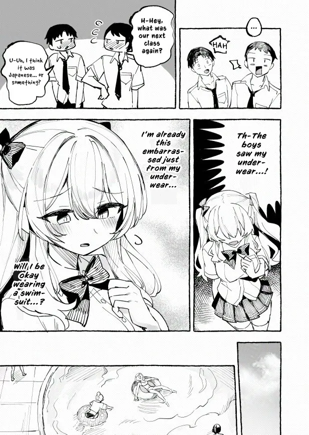 [P&I (Mel EX, Usagino Kuua)]Mizugi to Shuuchi to Itazura to -Classmate ni Sarasareta Namachichi- + ~IF Story~ | Swimsuit and Humiliating Pranks and... ~Exposed Breasts~ + ~What If Story~[English] [Cunny Garden] Page 46