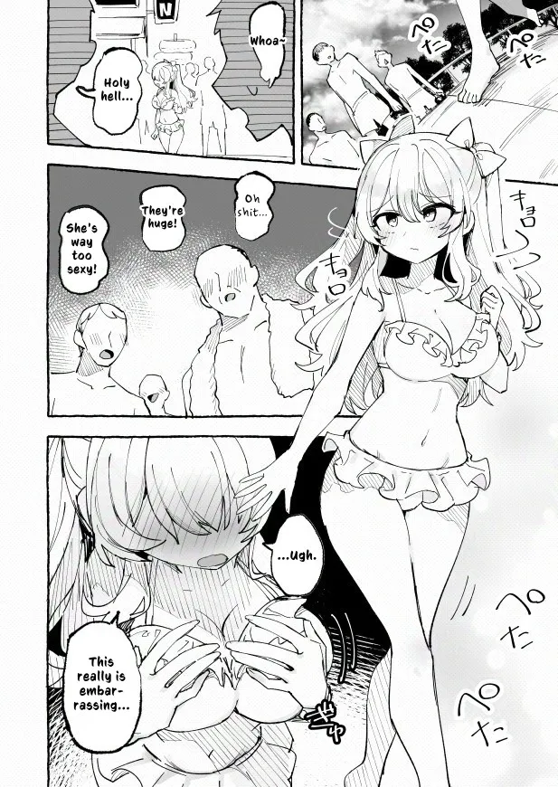 [P&I (Mel EX, Usagino Kuua)]Mizugi to Shuuchi to Itazura to -Classmate ni Sarasareta Namachichi- + ~IF Story~ | Swimsuit and Humiliating Pranks and... ~Exposed Breasts~ + ~What If Story~[English] [Cunny Garden] Page 50