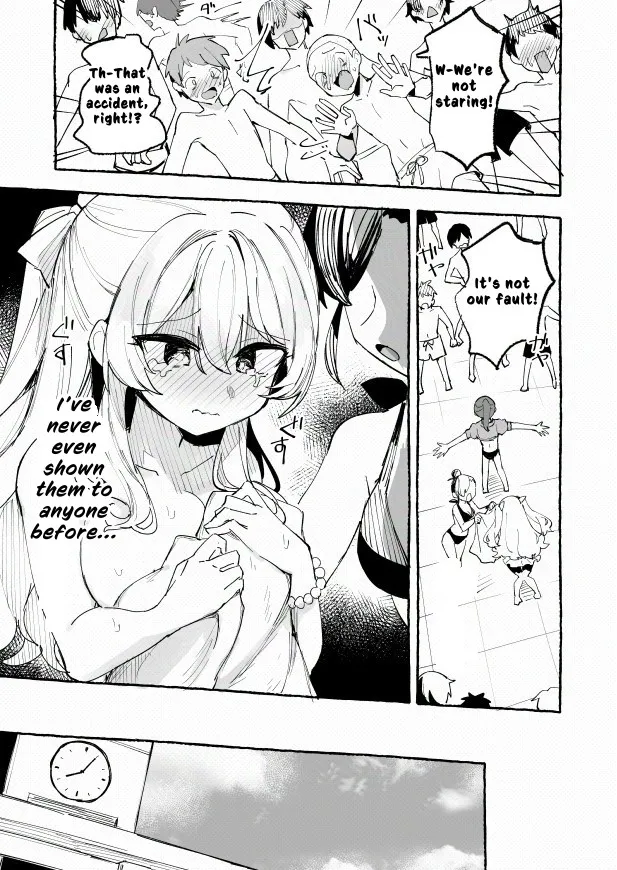 [P&I (Mel EX, Usagino Kuua)]Mizugi to Shuuchi to Itazura to -Classmate ni Sarasareta Namachichi- + ~IF Story~ | Swimsuit and Humiliating Pranks and... ~Exposed Breasts~ + ~What If Story~[English] [Cunny Garden] Page 60