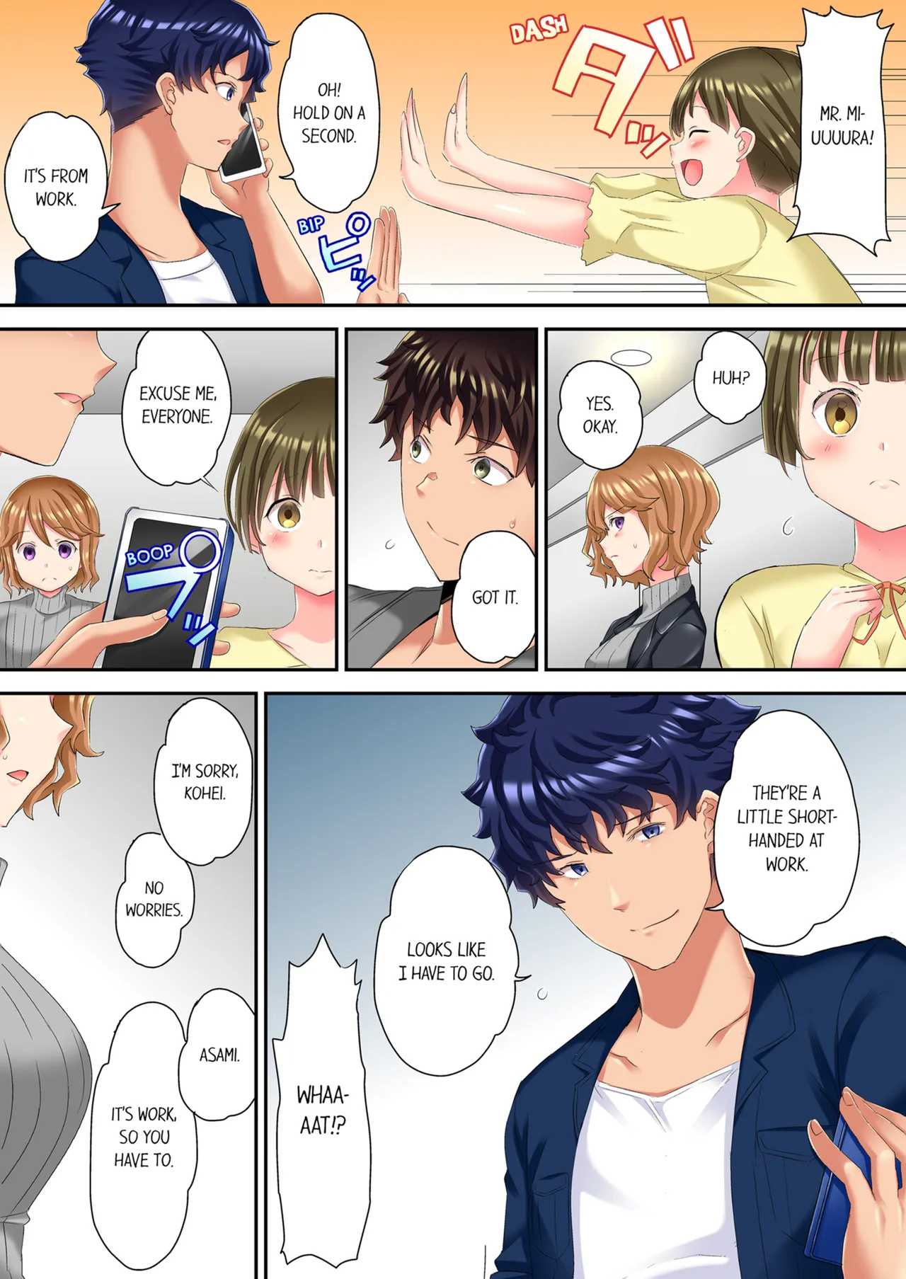 [Kazutaro]The NTR Massage Vol. 1-2[English] [Decensored] [Ongoing] Page 128