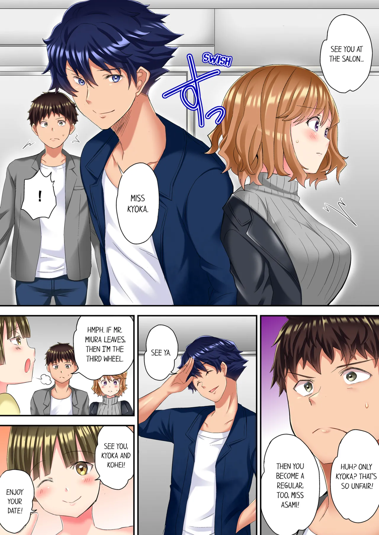 [Kazutaro]The NTR Massage Vol. 1-2[English] [Decensored] [Ongoing] Page 129