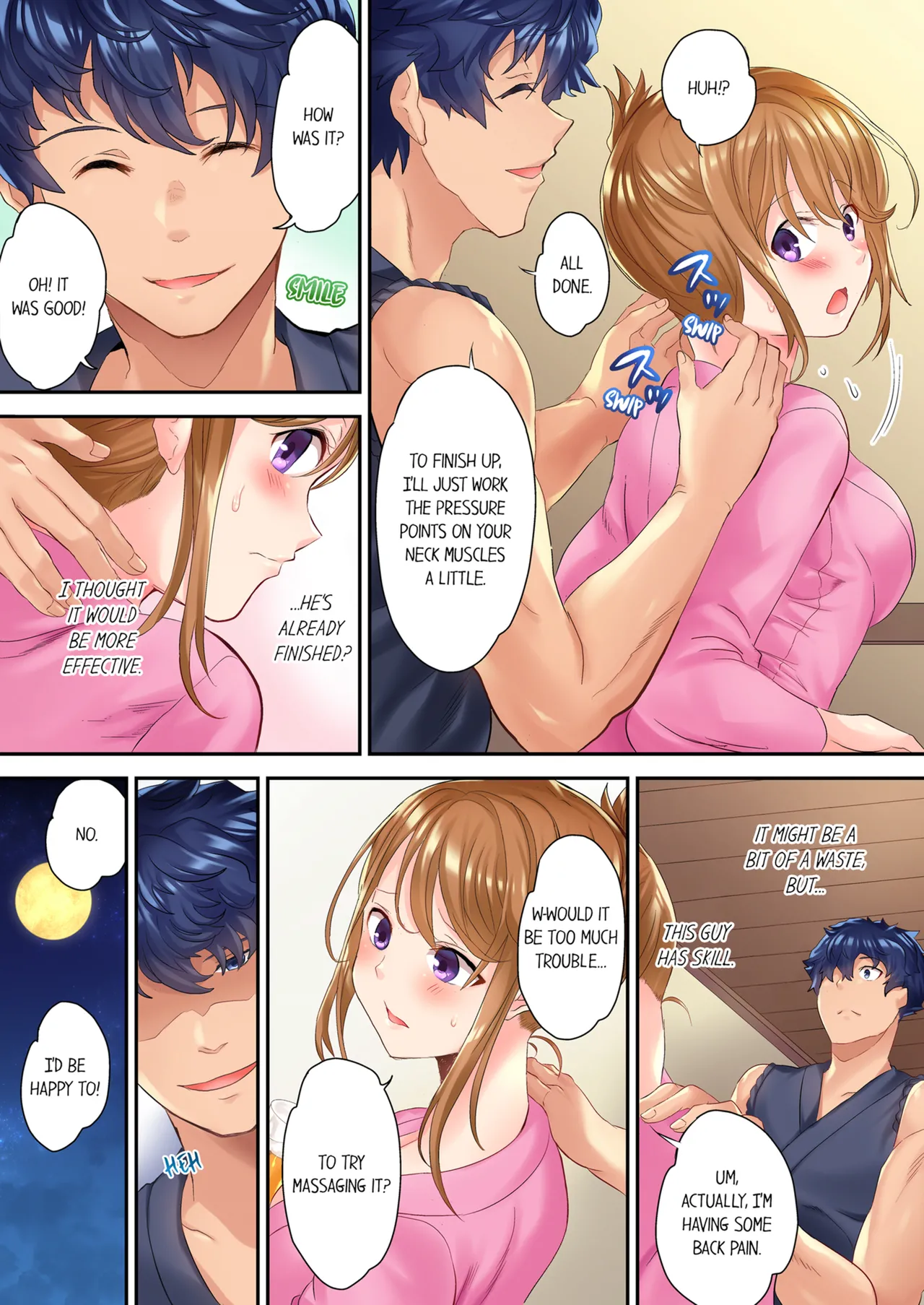 [Kazutaro]The NTR Massage Vol. 1-2[English] [Decensored] [Ongoing] Page 13