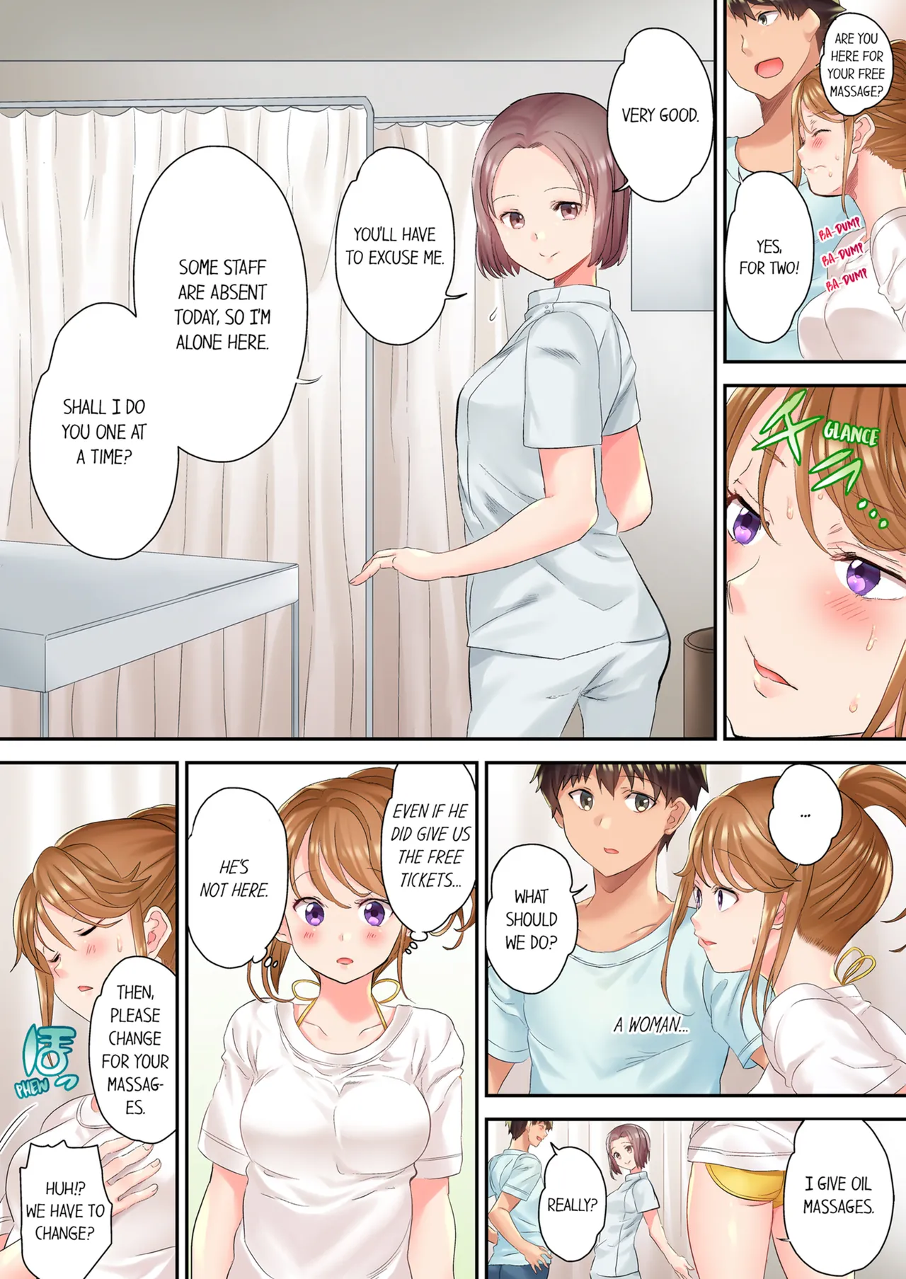 [Kazutaro]The NTR Massage Vol. 1-2[English] [Decensored] [Ongoing] Page 35