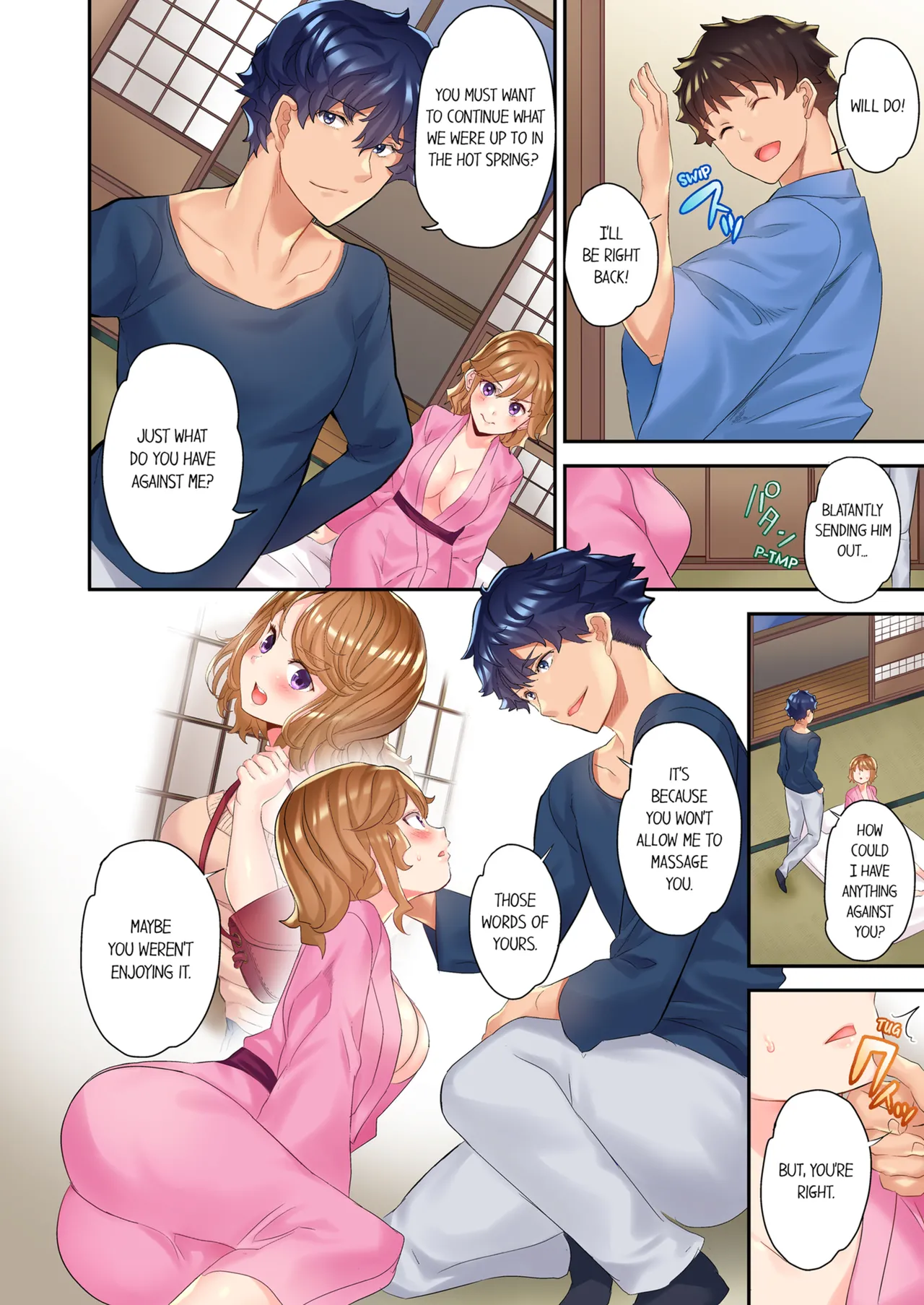 [Kazutaro]The NTR Massage Vol. 1-2[English] [Decensored] [Ongoing] Page 79